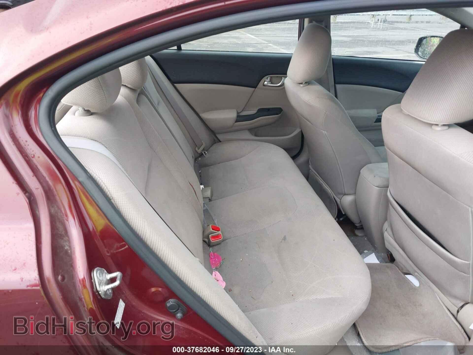 2012 HONDA CIVIC SDN - VIN: 2HGFB2F87CH533980 - Фото 8