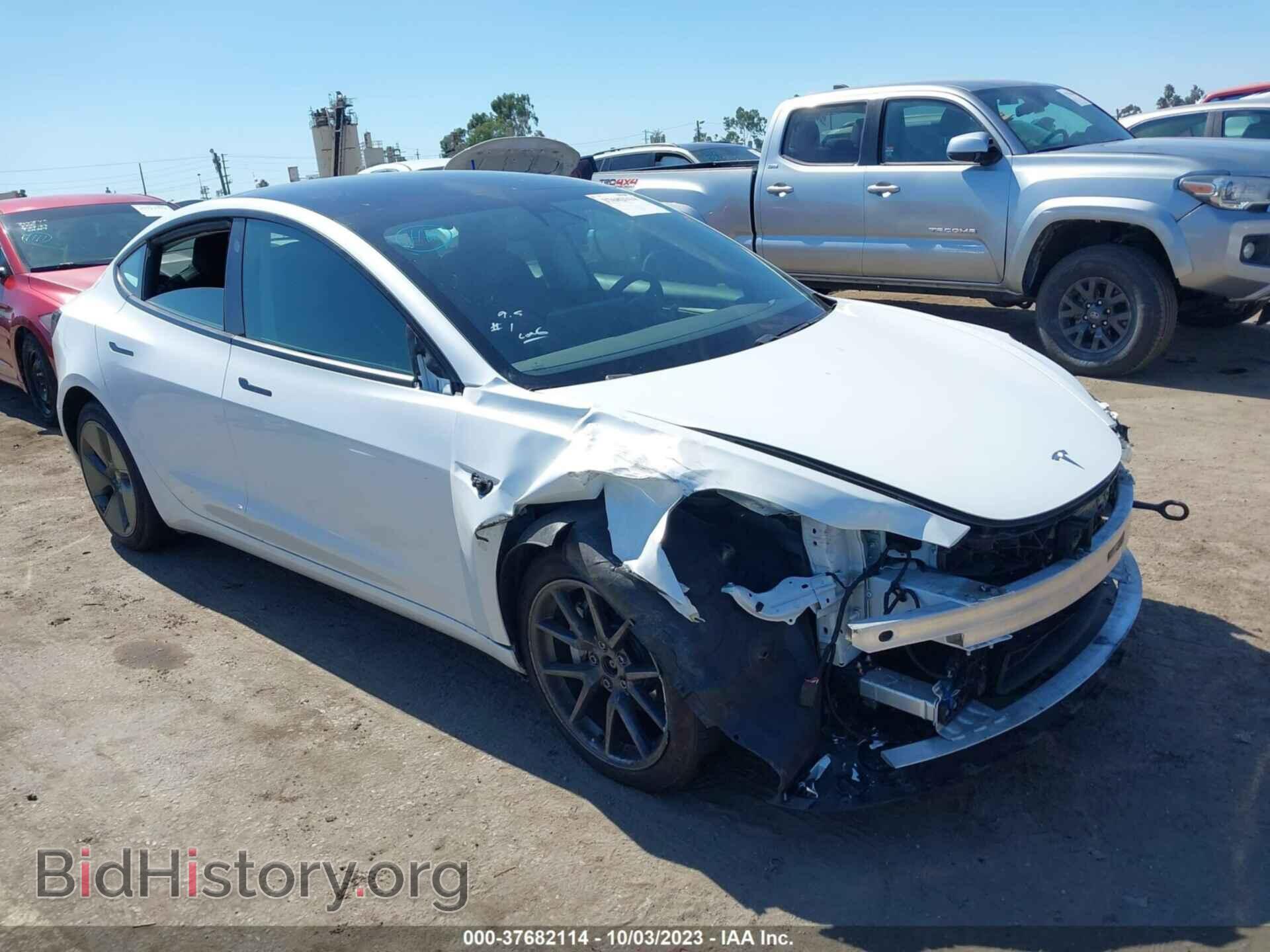 Фотография 5YJ3E1EB0MF044702 - TESLA MODEL 3 2021