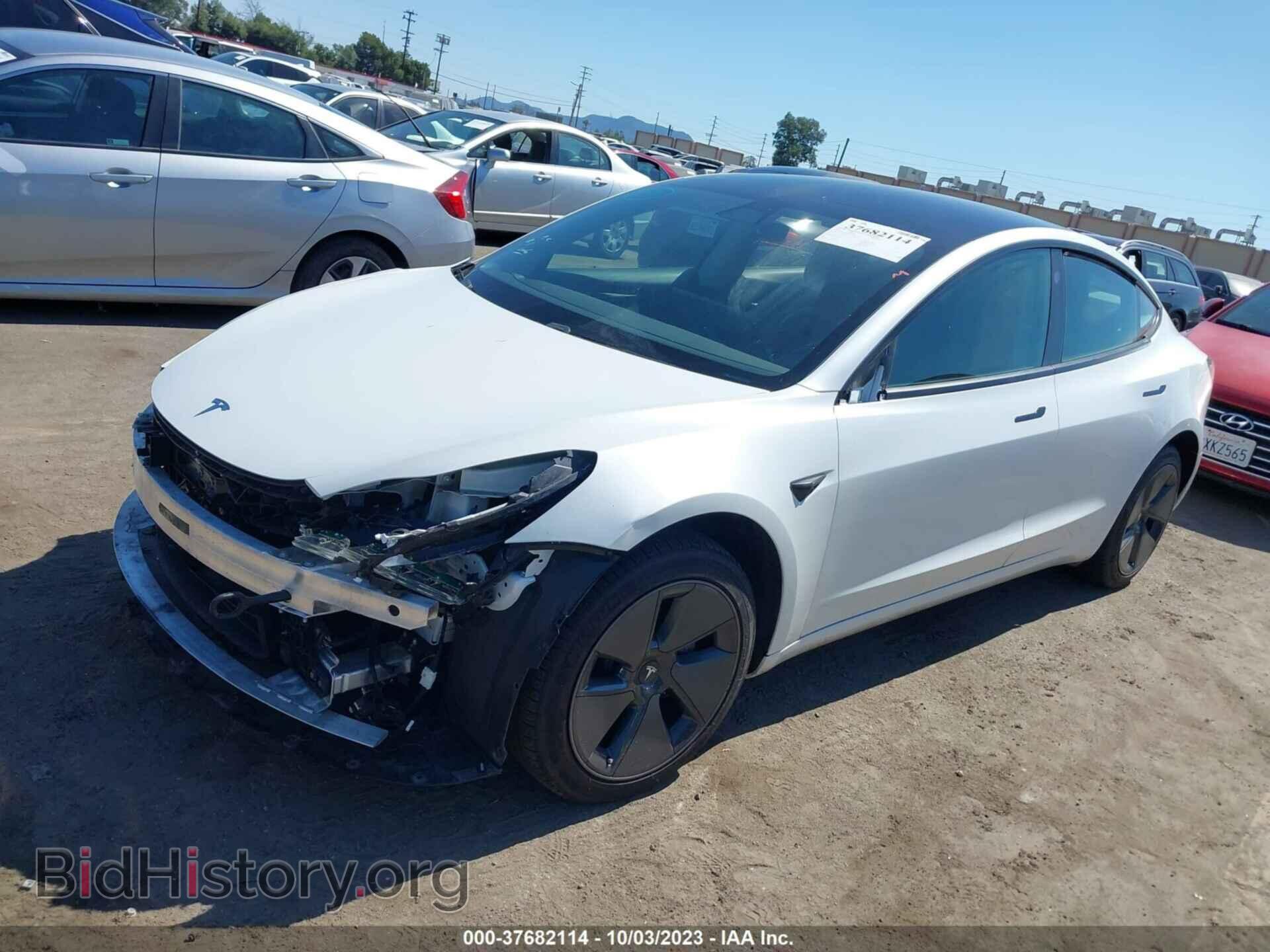 2021 TESLA MODEL 3 - VIN: 5YJ3E1EB0MF044702 - Photo 2