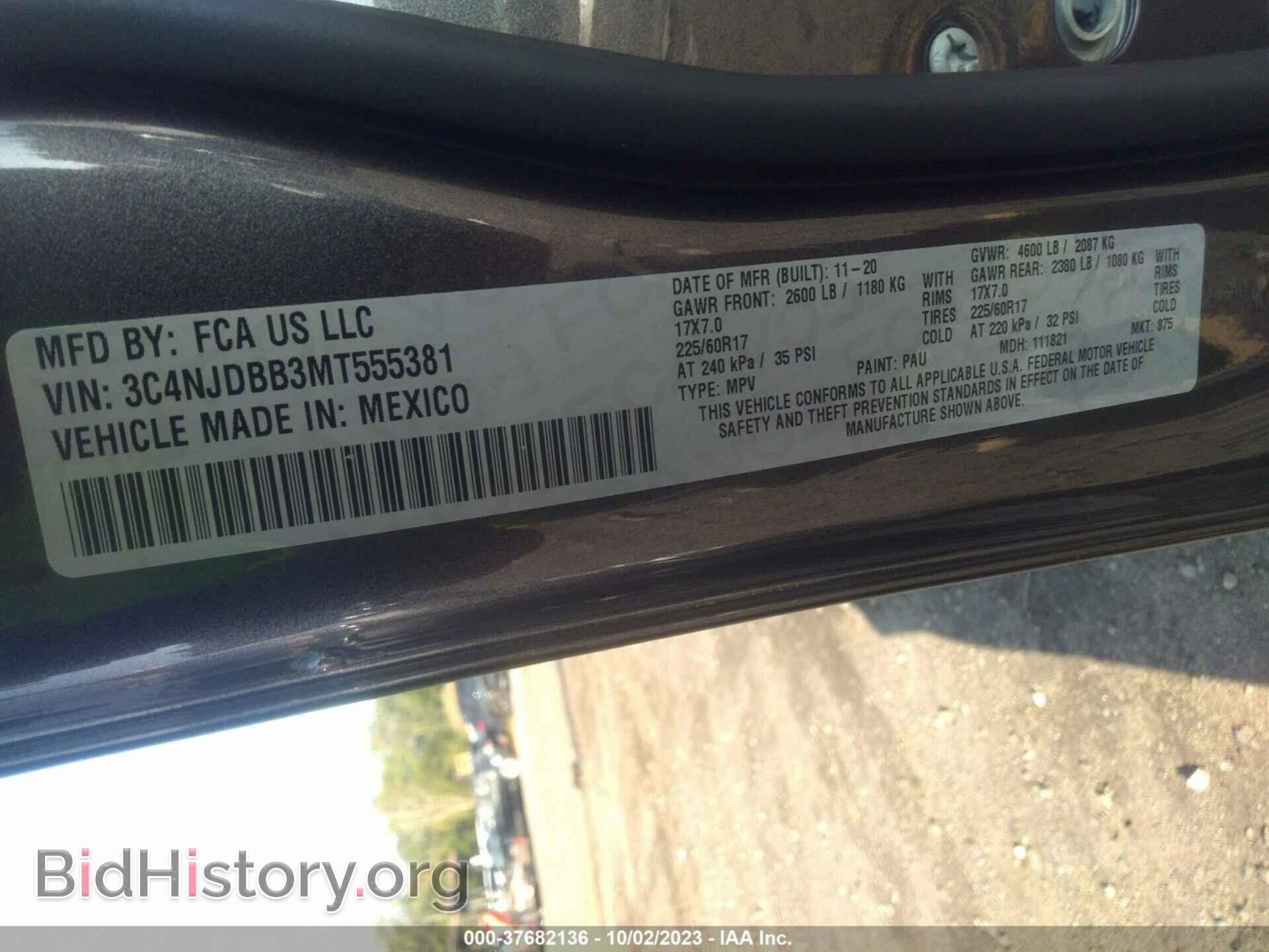2021 JEEP COMPASS - VIN: 3C4NJDBB3MT555381 - Photo 9