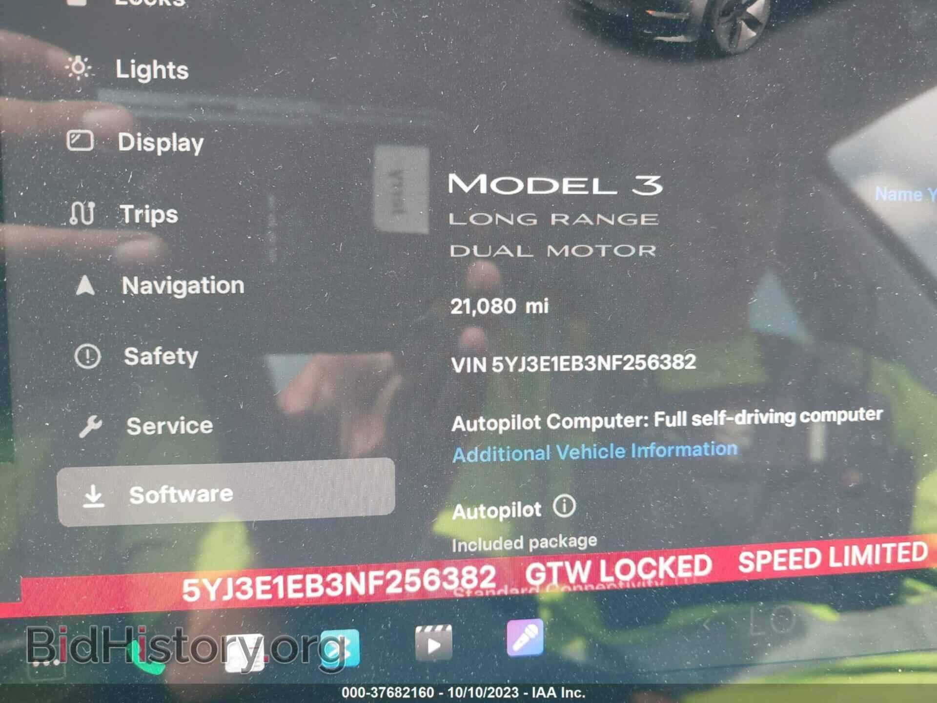2022 TESLA MODEL 3 - VIN: 5YJ3E1EB3NF256382 - Фото 7