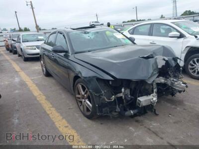 2014 Audi A6 2.0T Premium Plus, black — VIN WAUGFAFC8EN078960, IAAI