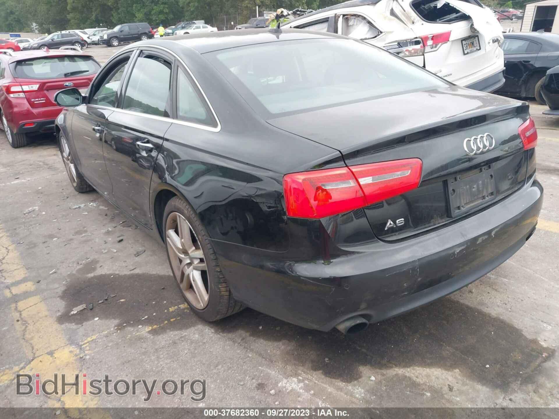 2014 AUDI A6 - VIN: WAUGFAFC8EN078960 - Фото 3