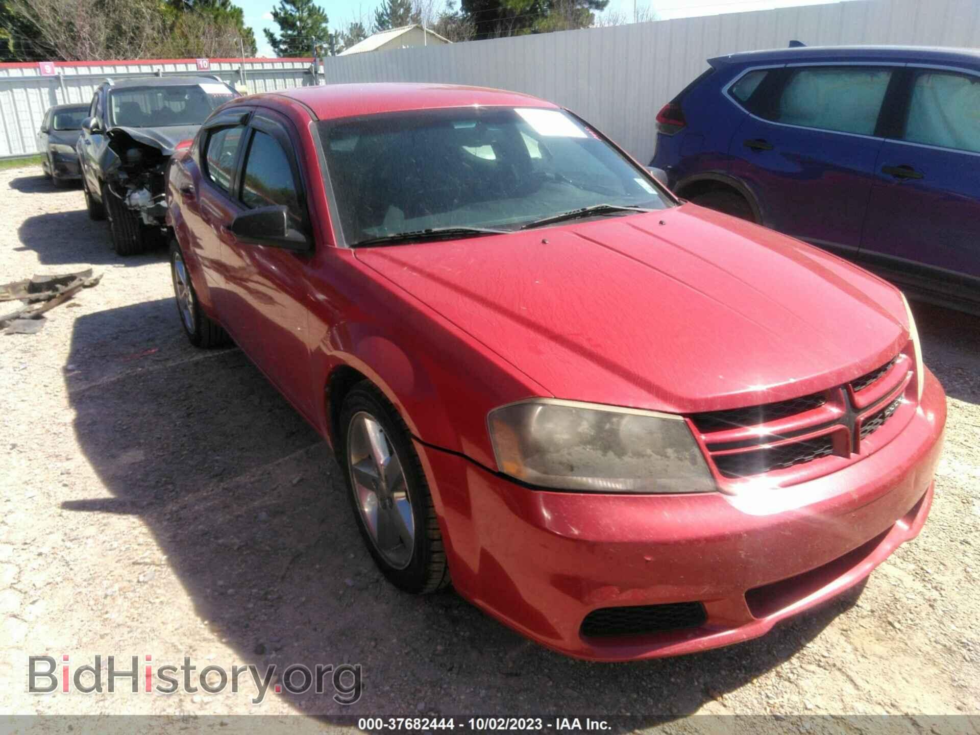 Фотография 1C3CDZAG5DN769561 - DODGE AVENGER 2013