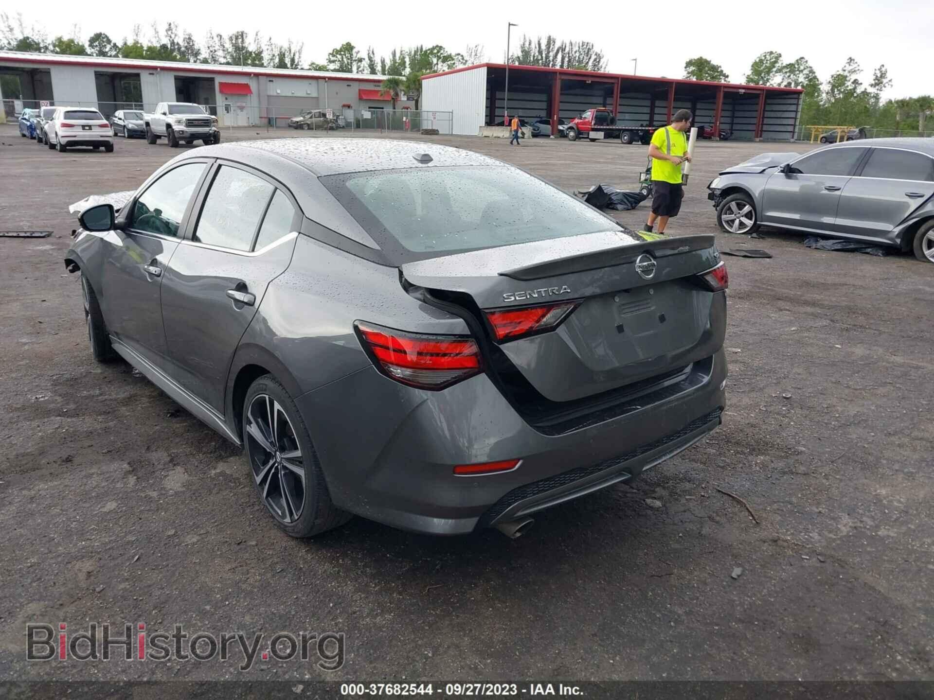 2020 NISSAN SENTRA - VIN: 3N1AB8DV8LY287233 - Фото 3