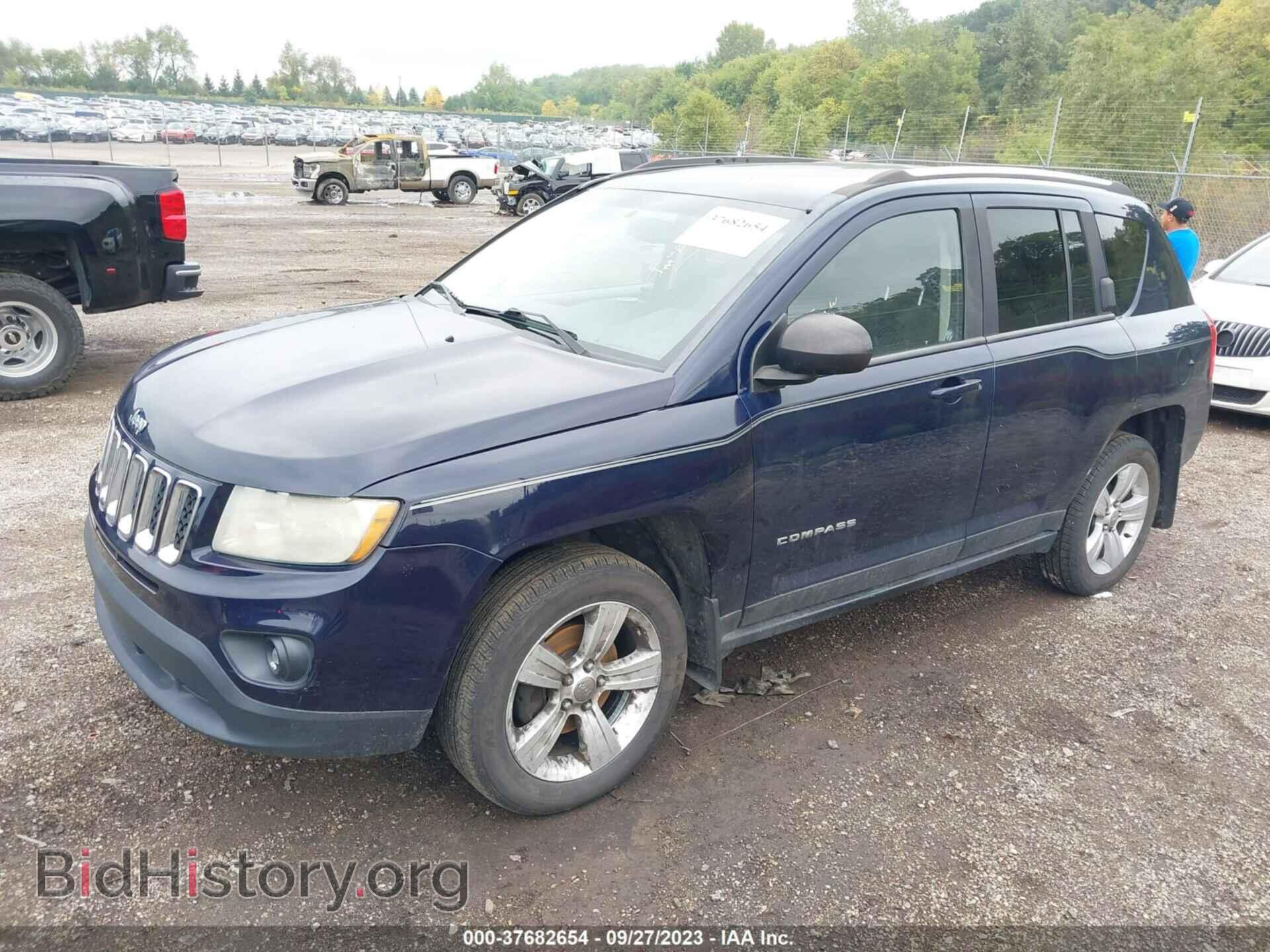 2013 JEEP COMPASS - VIN: 1C4NJCEBXDD223403 - Фото 2