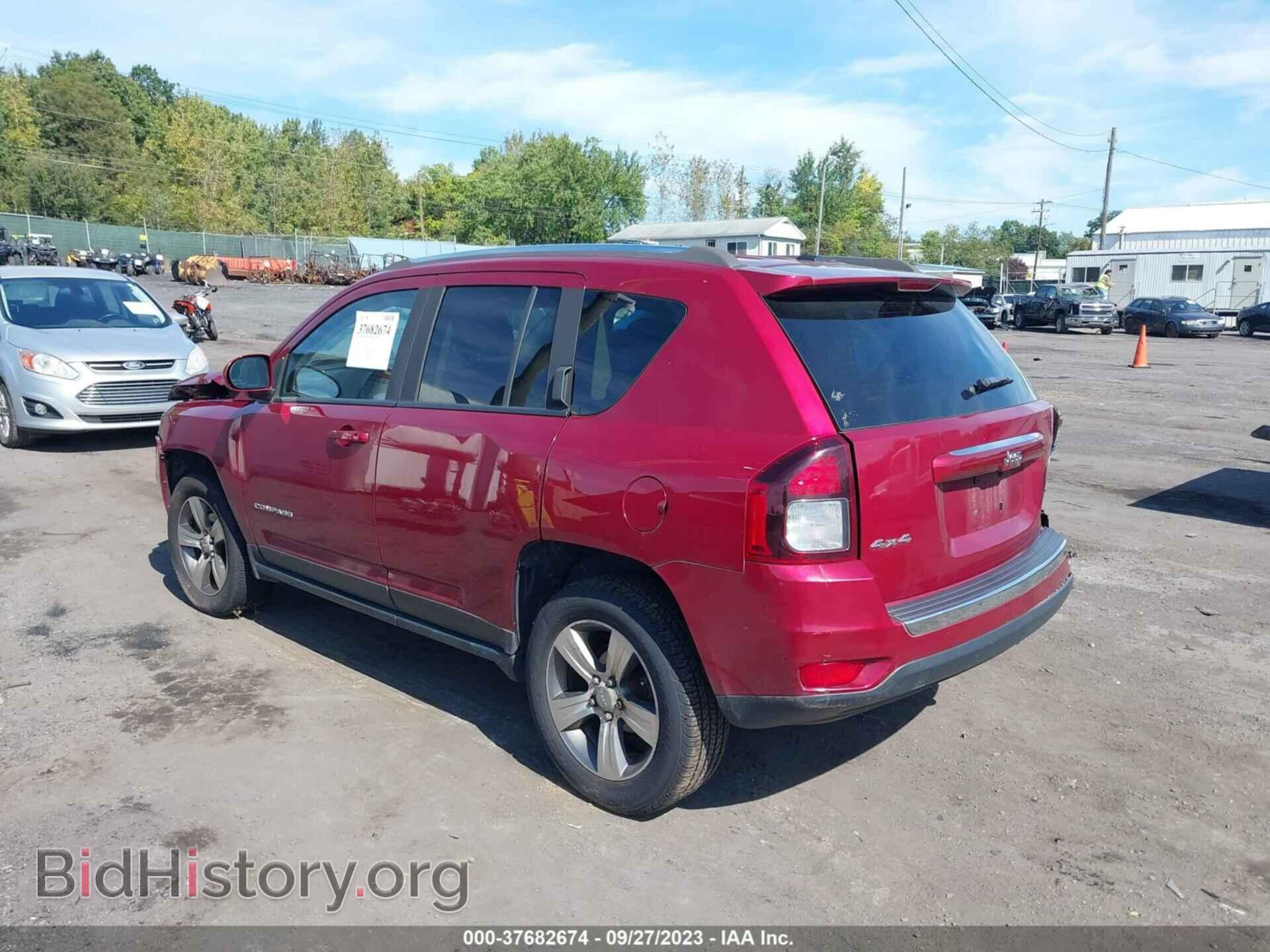 2016 JEEP COMPASS - VIN: 1C4NJDEB8GD745196 - Фото 3