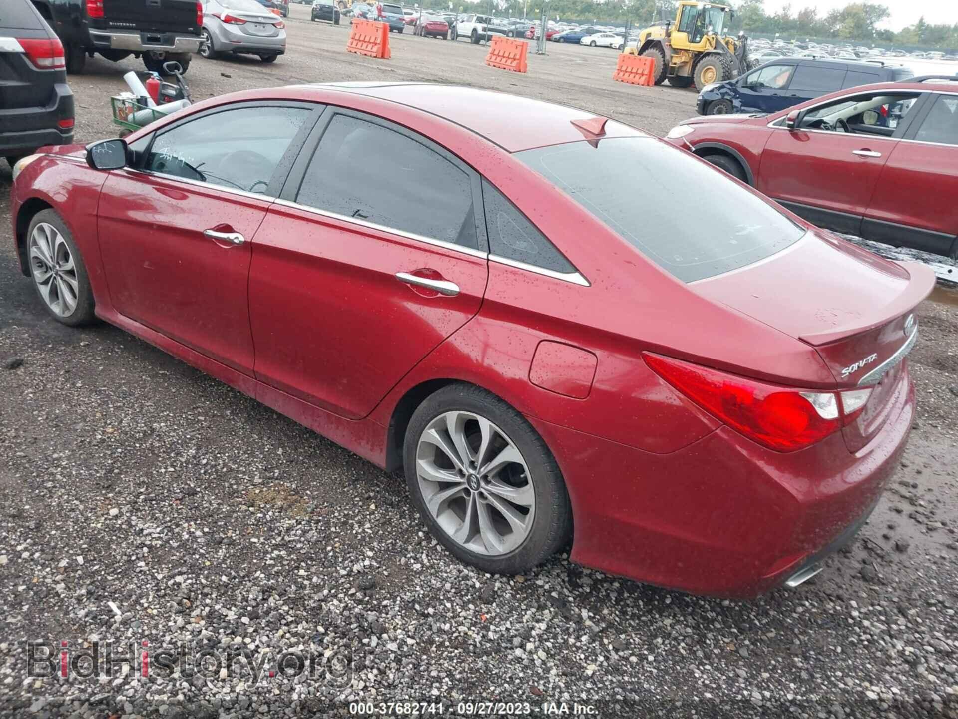 2014 HYUNDAI SONATA - VIN: 5NPEC4AB0EH857398 - Фото 3