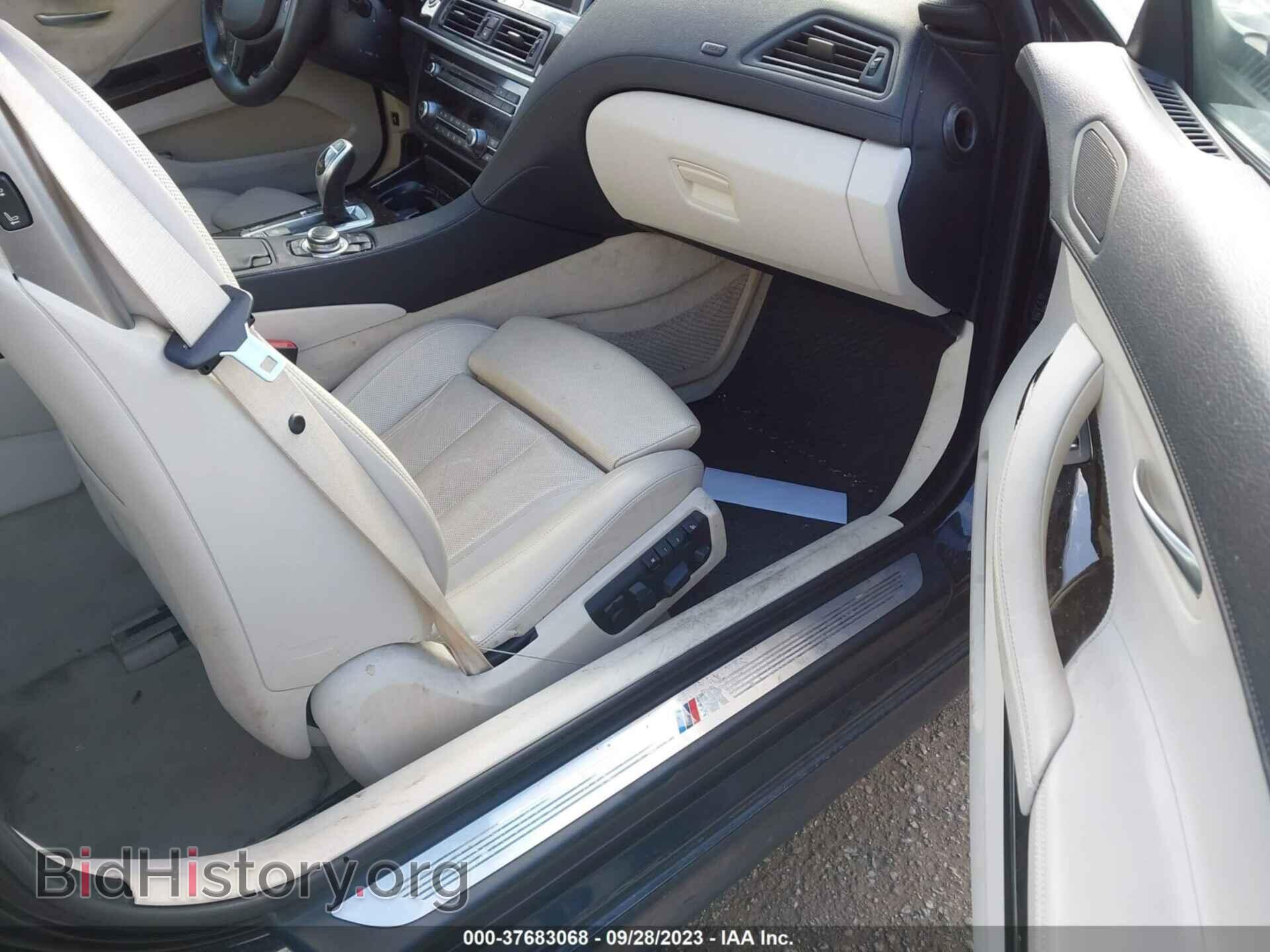 2012 BMW 6 SERIES - VIN: WBALX3C59CDV77167 - Фото 5