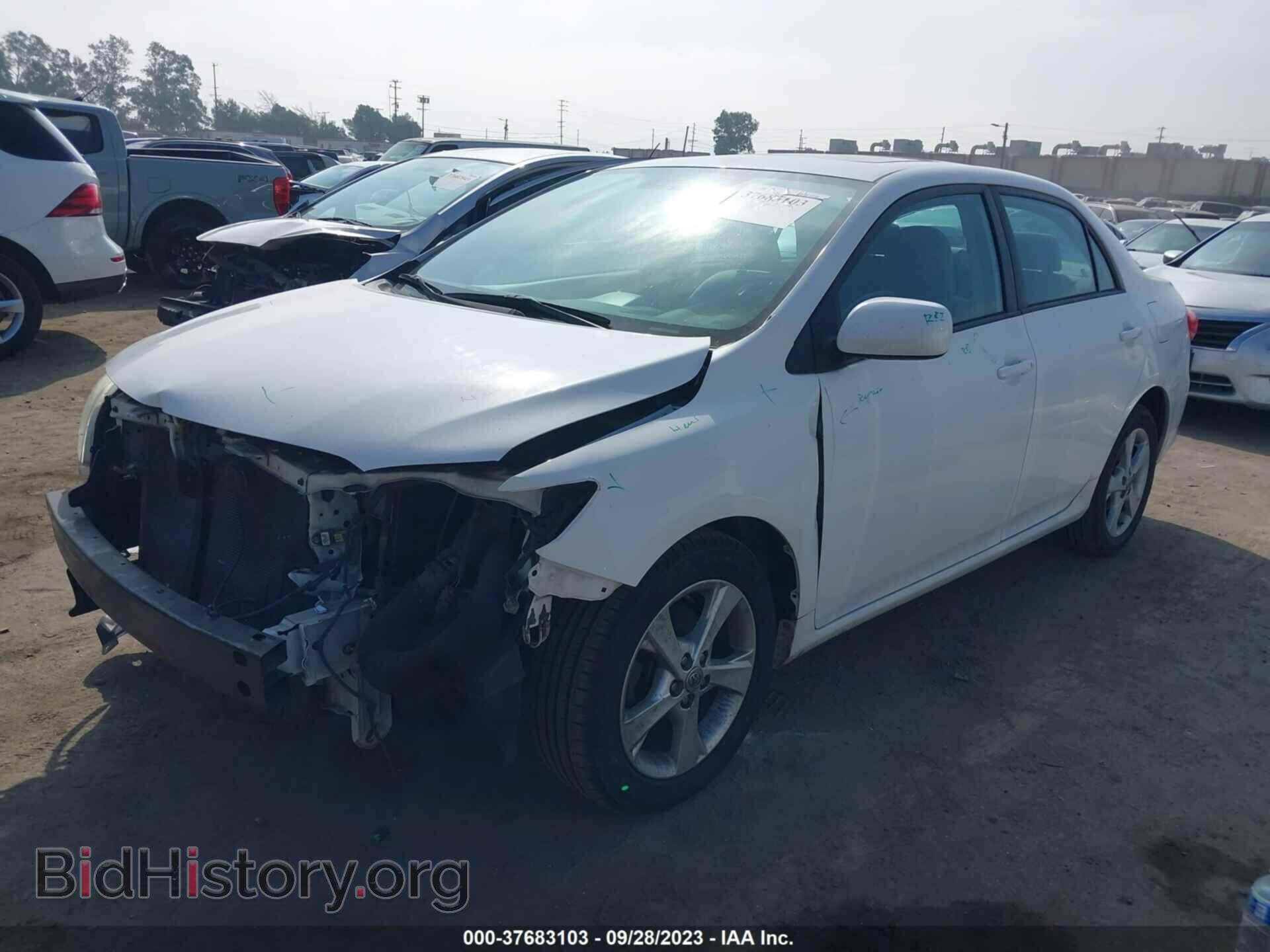 2012 TOYOTA COROLLA - VIN: 2T1BU4EE8CC856715 - Фото 2