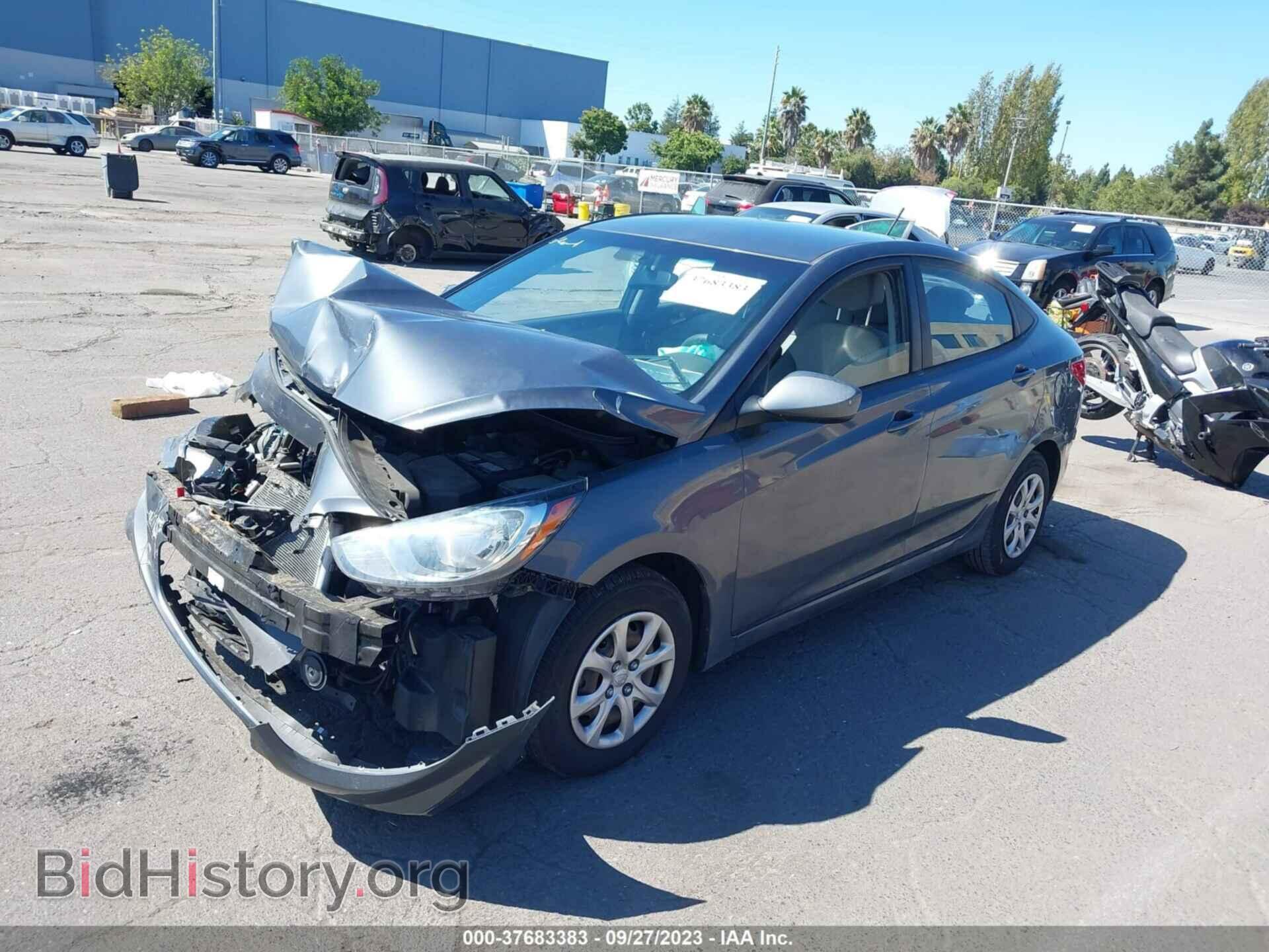 2012 HYUNDAI ACCENT - VIN: KMHCT4AE0CU254659 - Фото 2