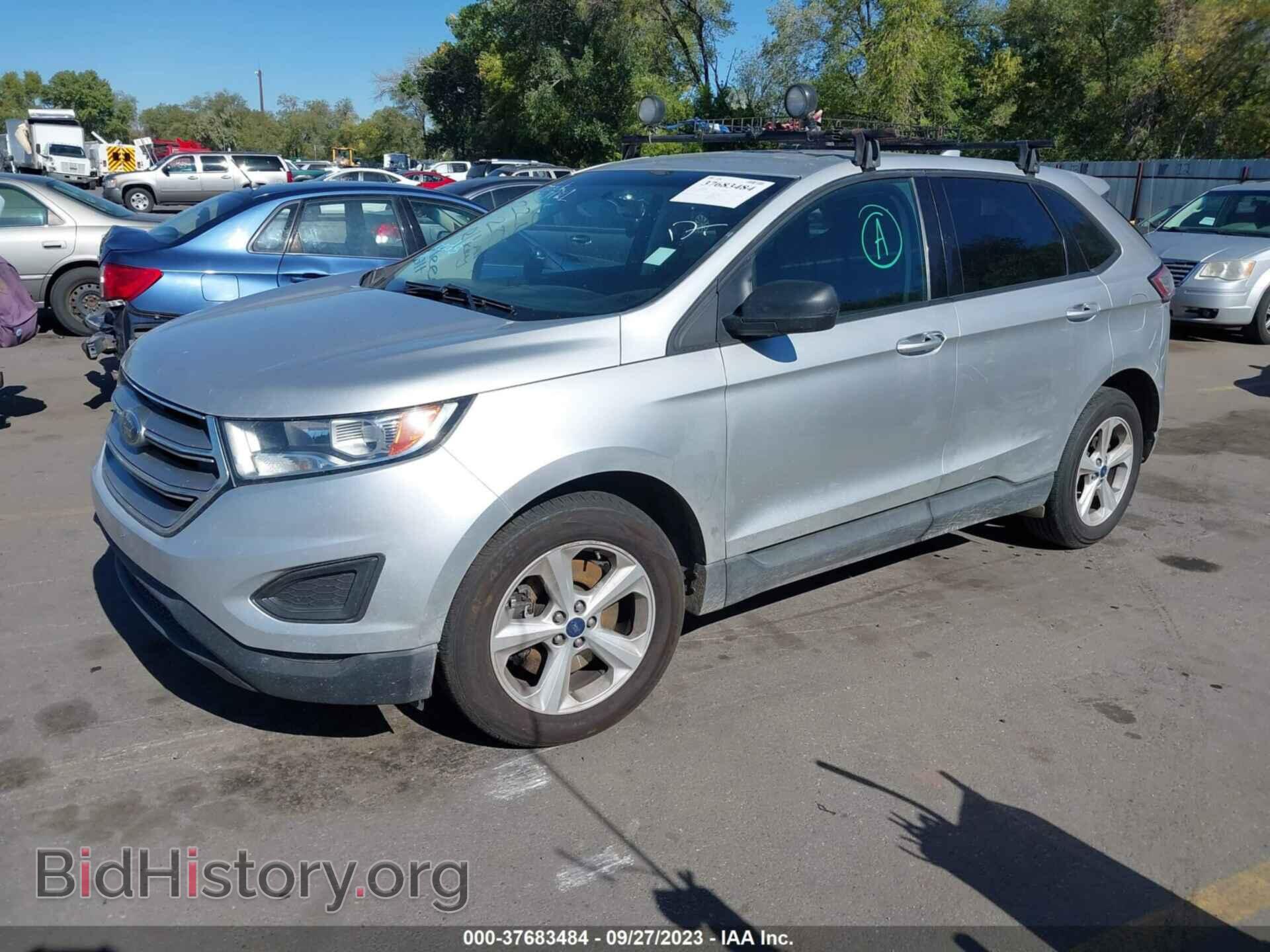 2015 FORD EDGE - VIN: 2FMTK4G98FBC00548 - Photo 2