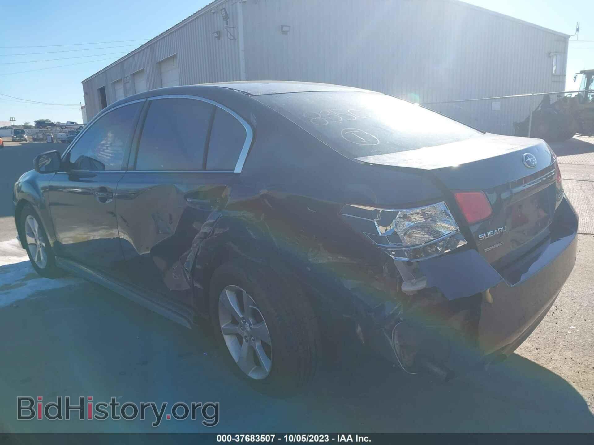 2013 SUBARU LEGACY - VIN: 4S3BMCA61D3019730 - Фото 3