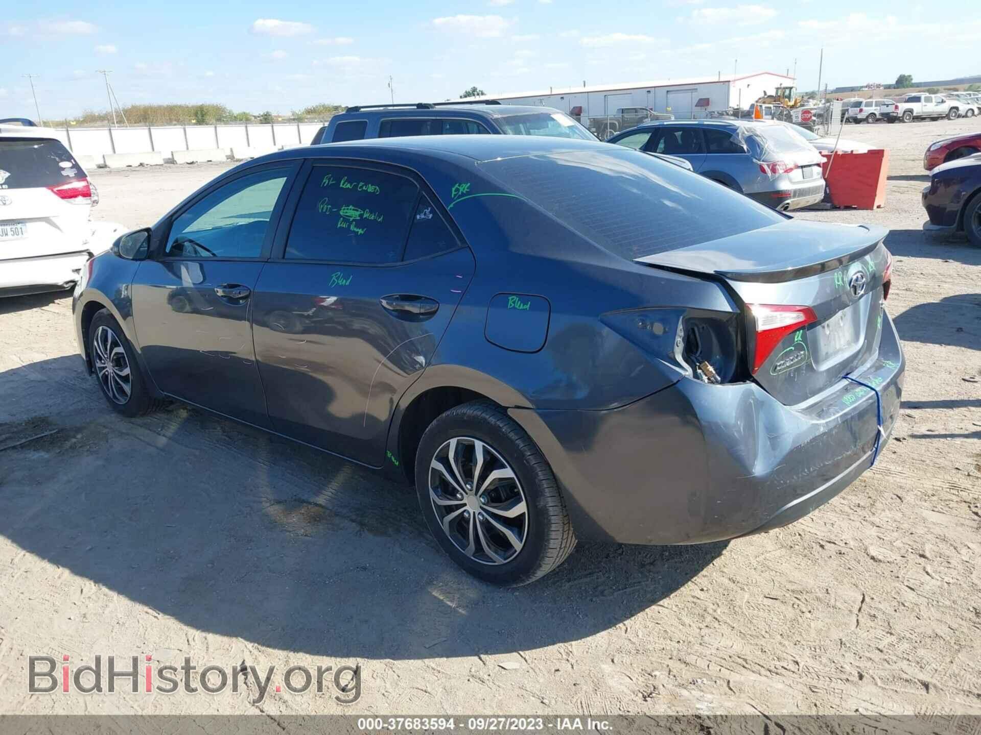 2014 TOYOTA COROLLA - VIN: 2T1BURHEXEC155380 - Фото 3