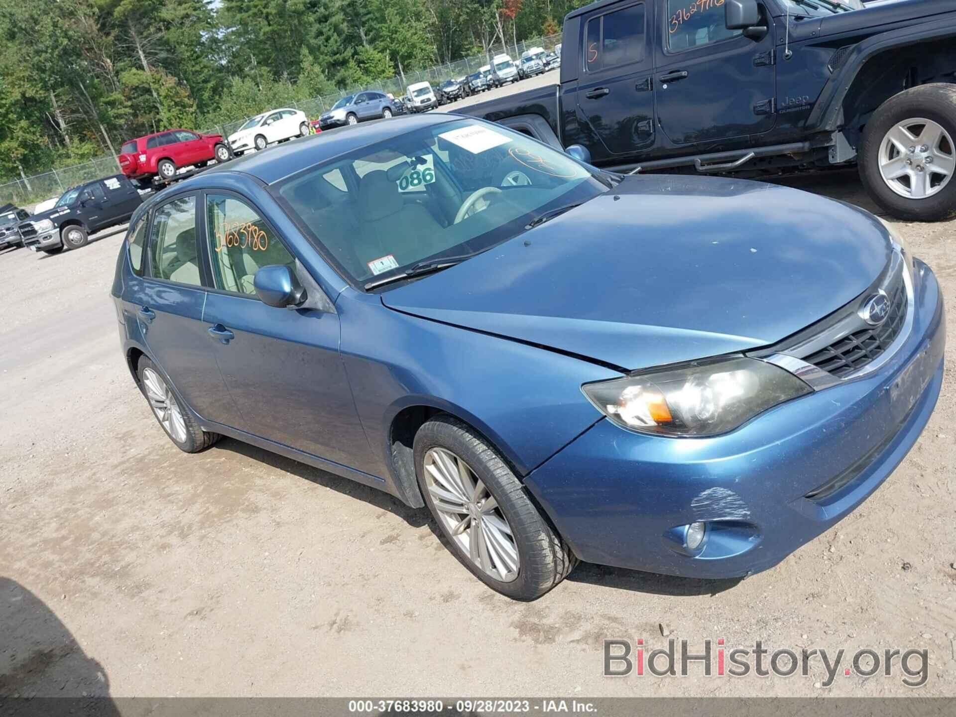 Photo JF1GH61618H810303 - SUBARU IMPREZA WAGON 2008