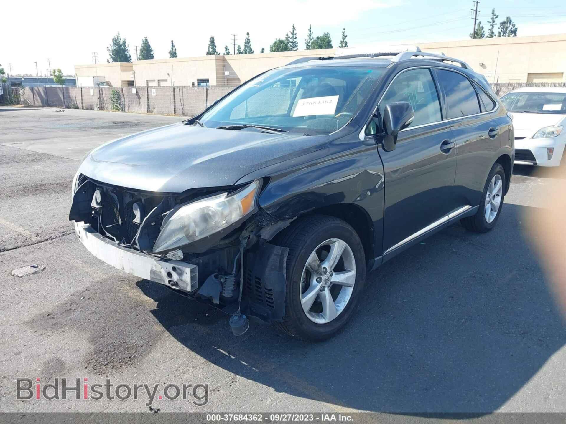 2011 LEXUS RX 350 - VIN: 2T2BK1BA5BC088062 - Фото 2