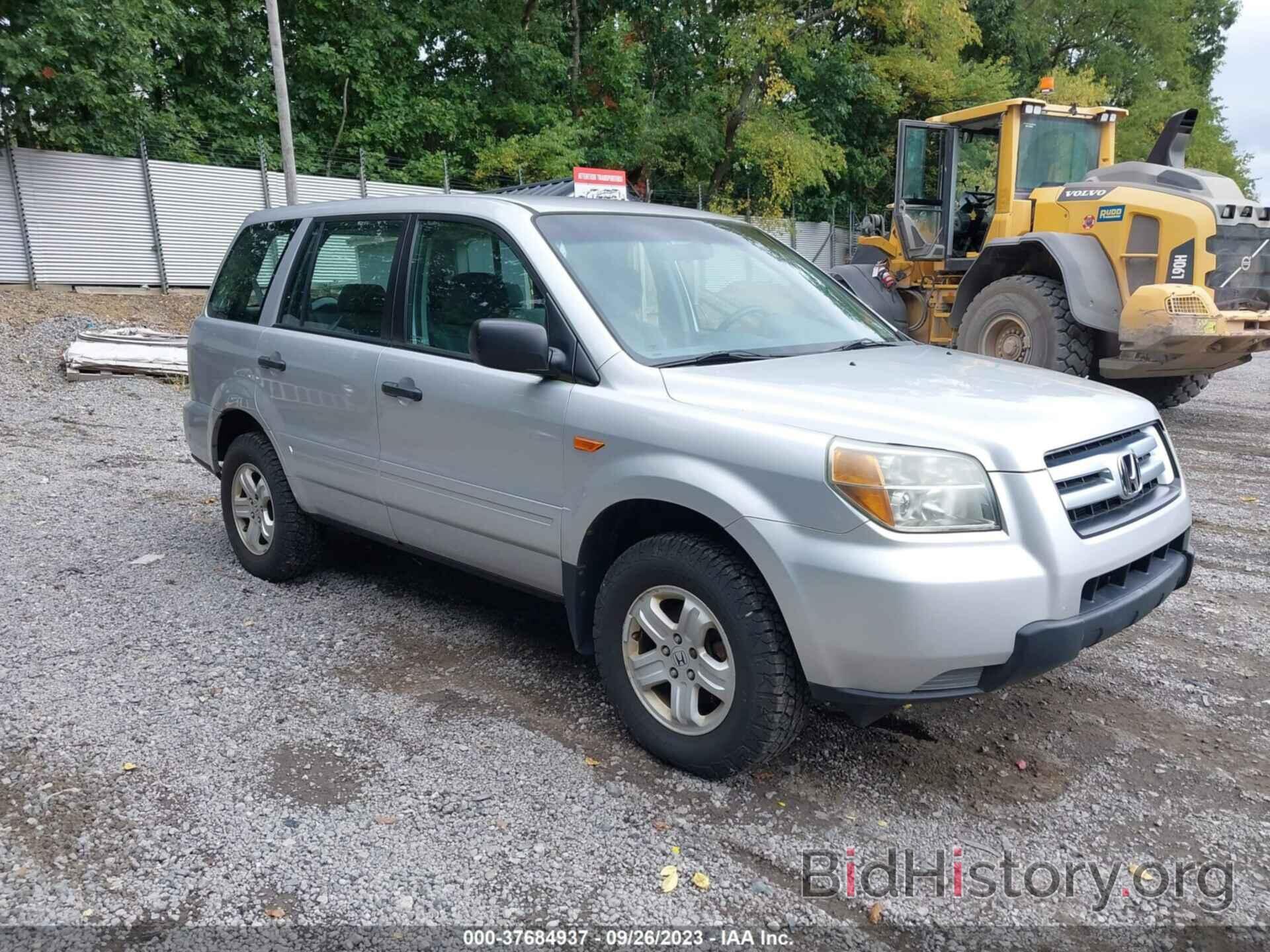 Photo 2HKYF18176H506876 - HONDA PILOT 2006