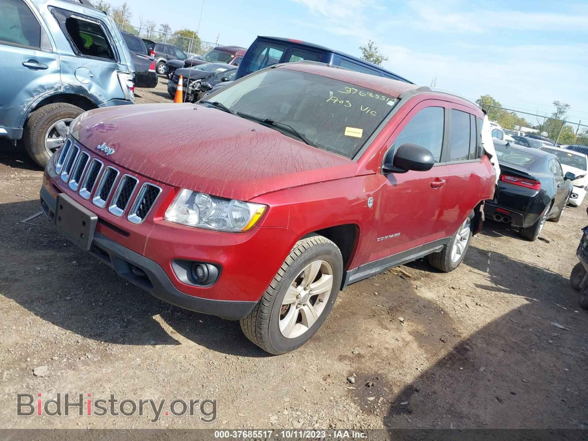 2012 JEEP COMPASS - VIN: 1C4NJDBB4CD603300 - Фото 2