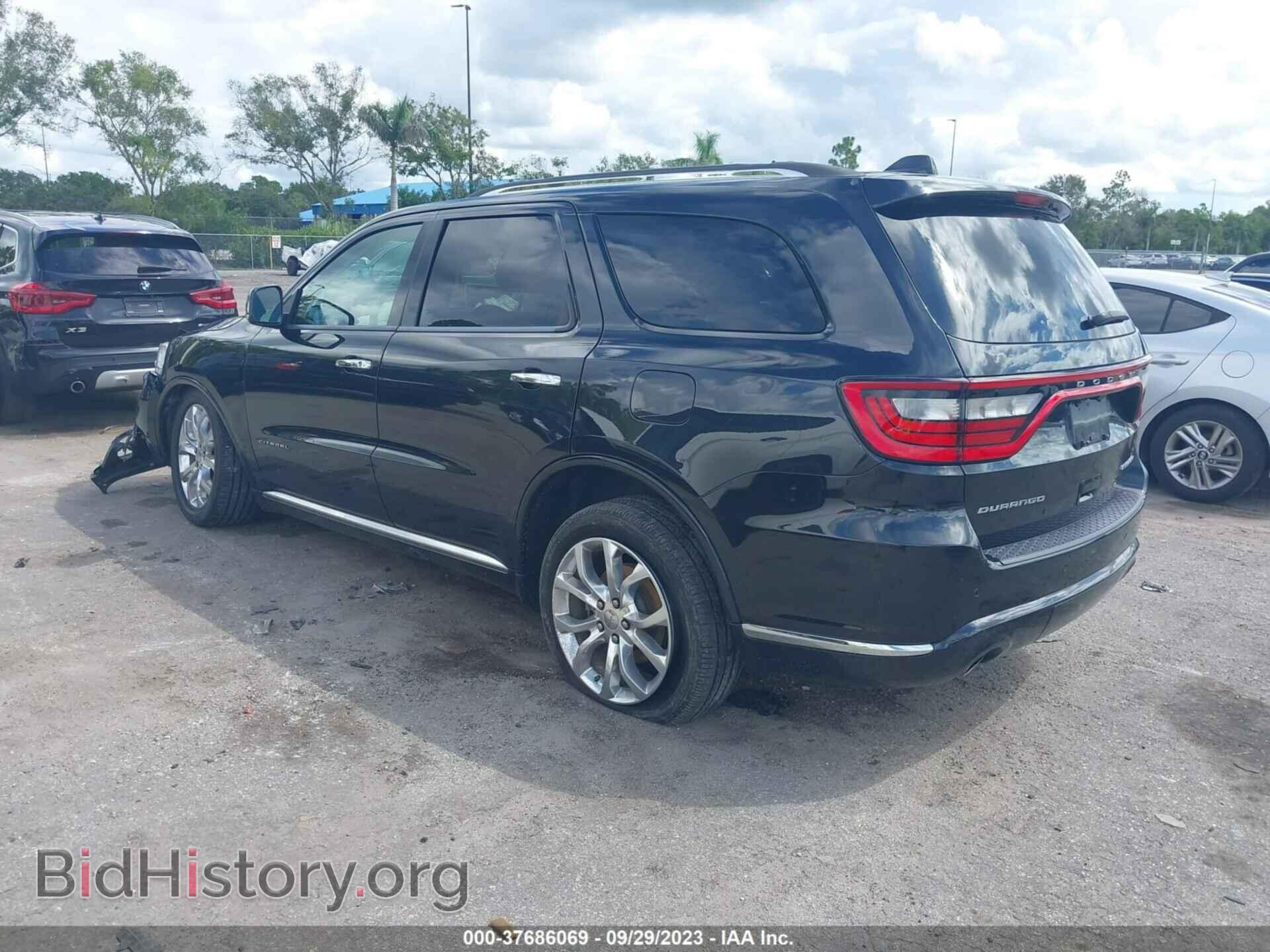 2016 DODGE DURANGO - VIN: 1C4RDHEG0GC374486 - Photo 3