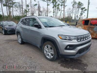 2022 Jeep COMPASS Latitude FWD, серебристый — VIN 3C4NJCBB0NT179623, IAAI
