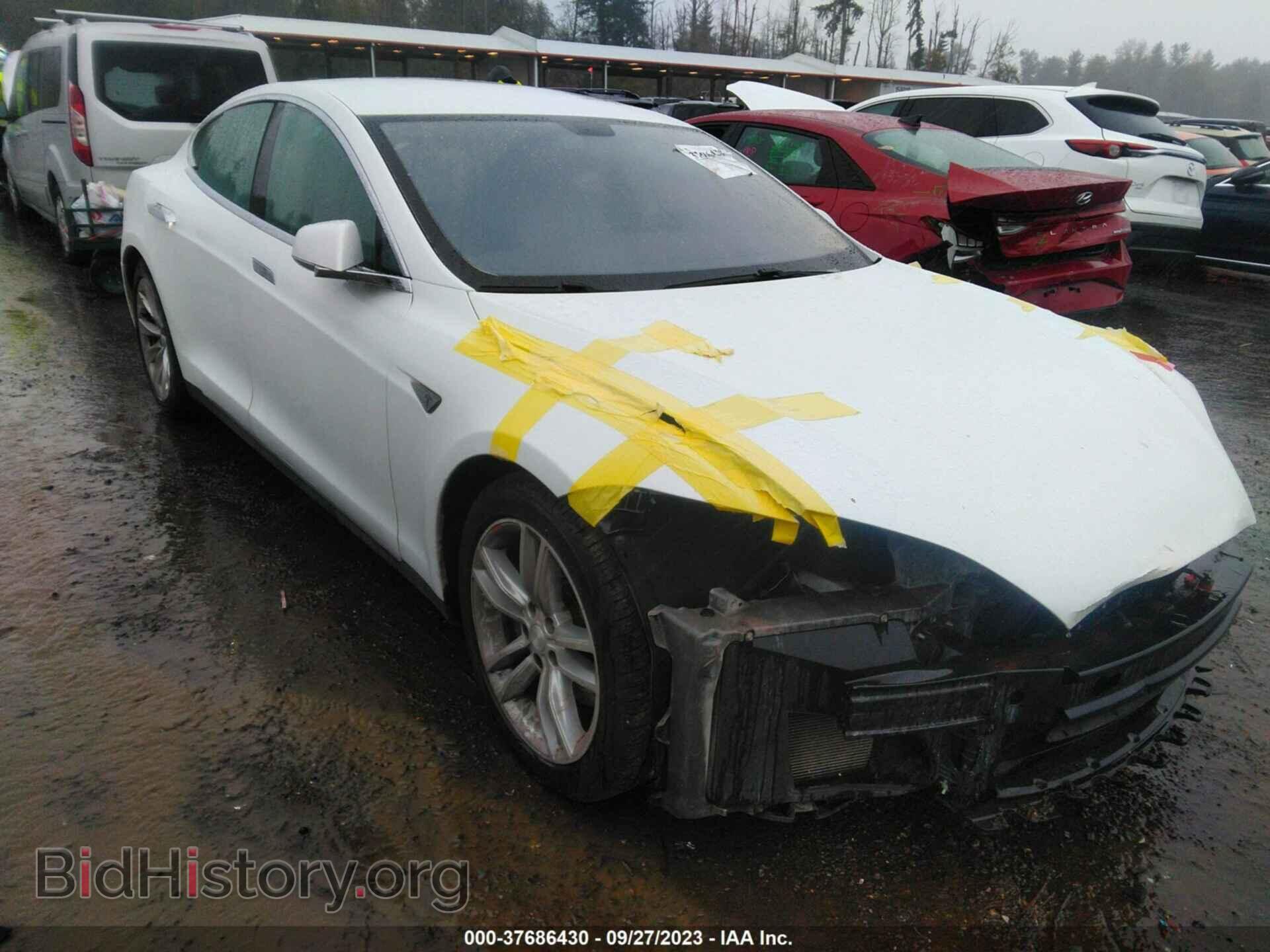 Photo 5YJSA1H16EFP37589 - TESLA MODEL S 2014