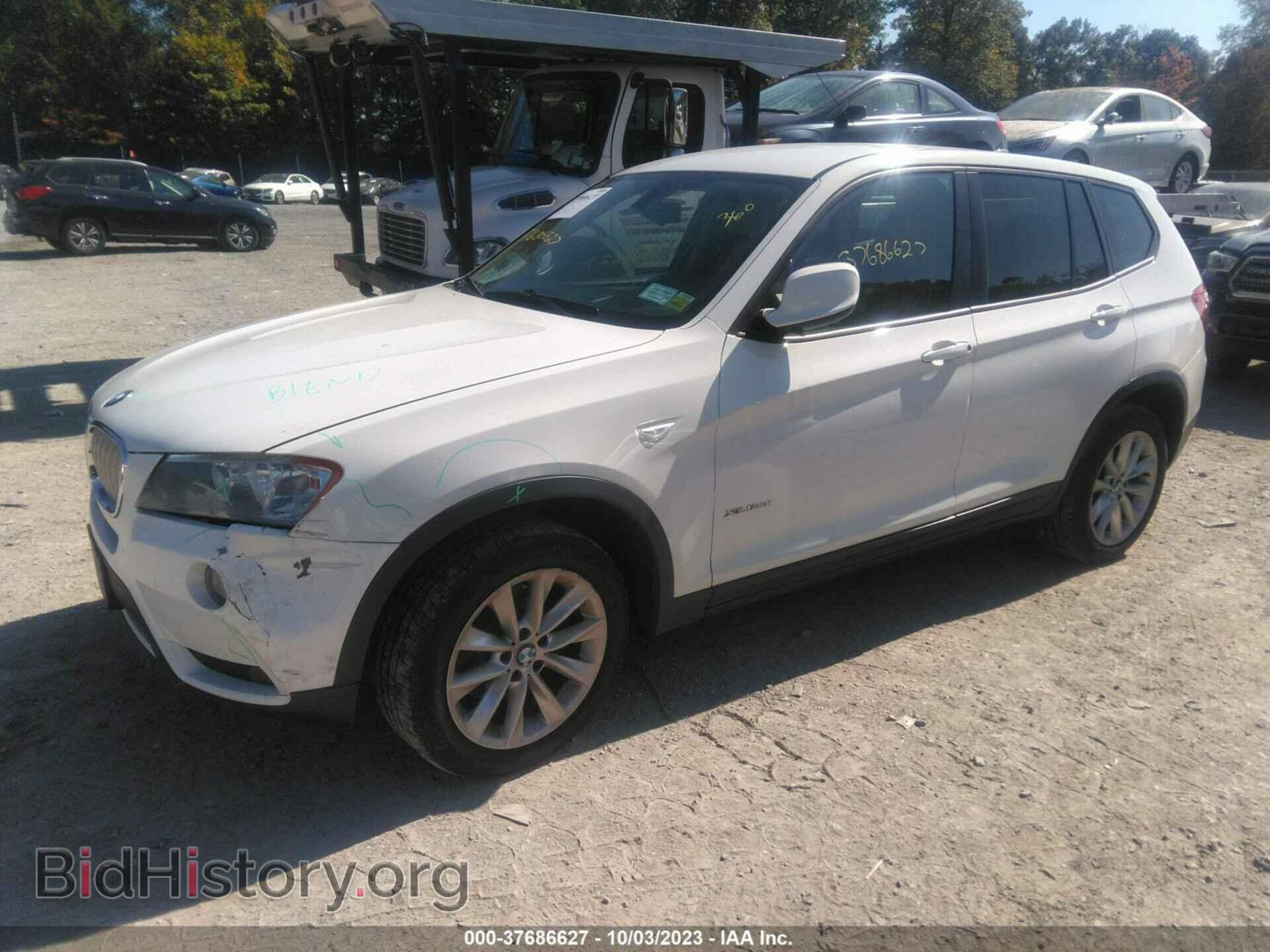 2014 BMW X3 - VIN: 5UXWX9C5XE0D28701 - Фото 2