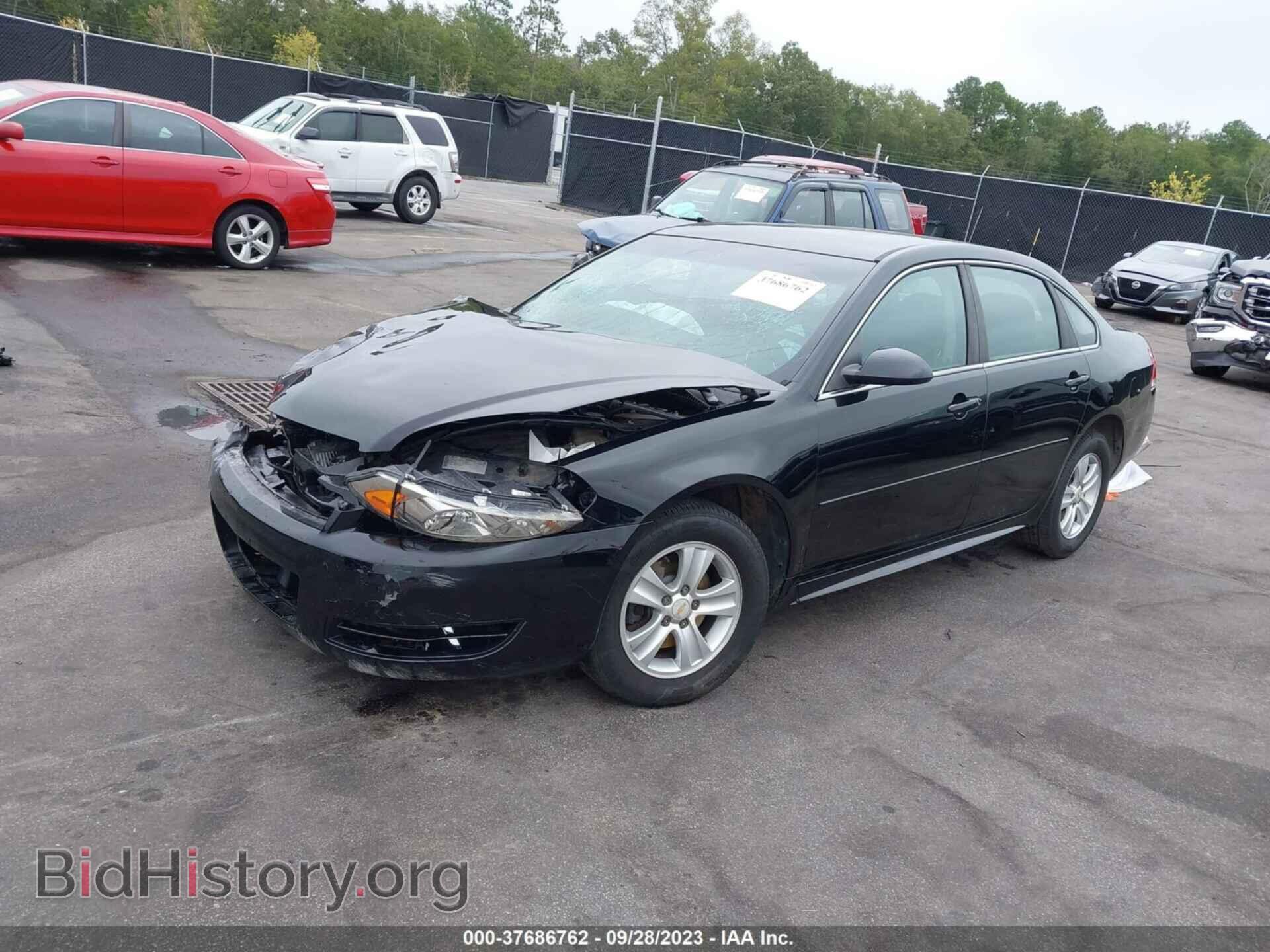 2013 CHEVROLET IMPALA - VIN: 2G1WF5E34D1185410 - Фото 2