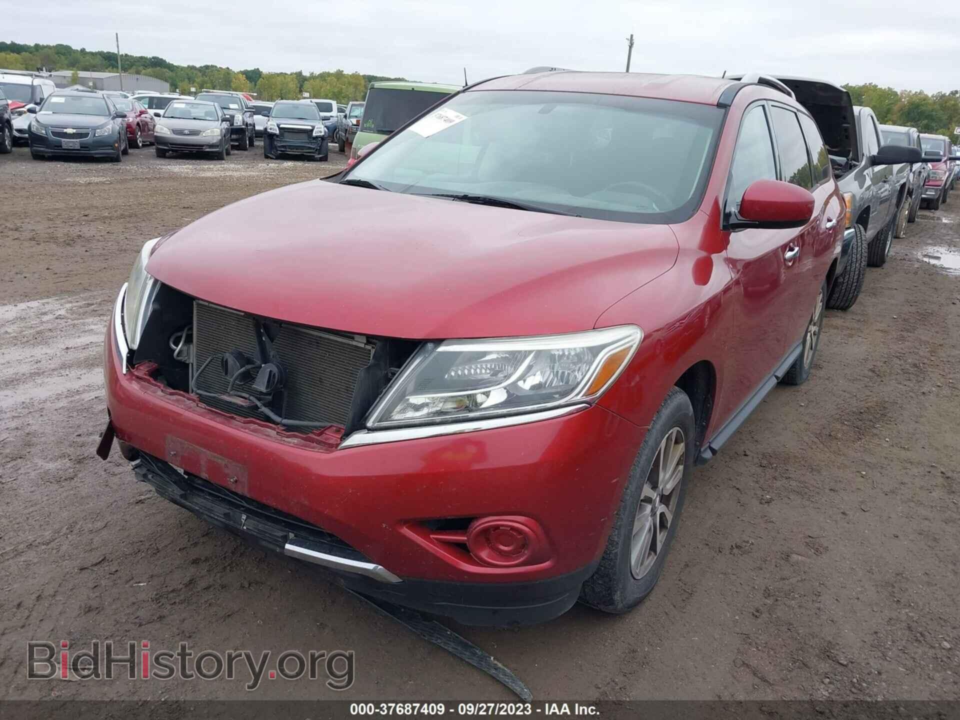 2014 NISSAN PATHFINDER - VIN: 5N1AR2MM1EC606427 - Фото 2
