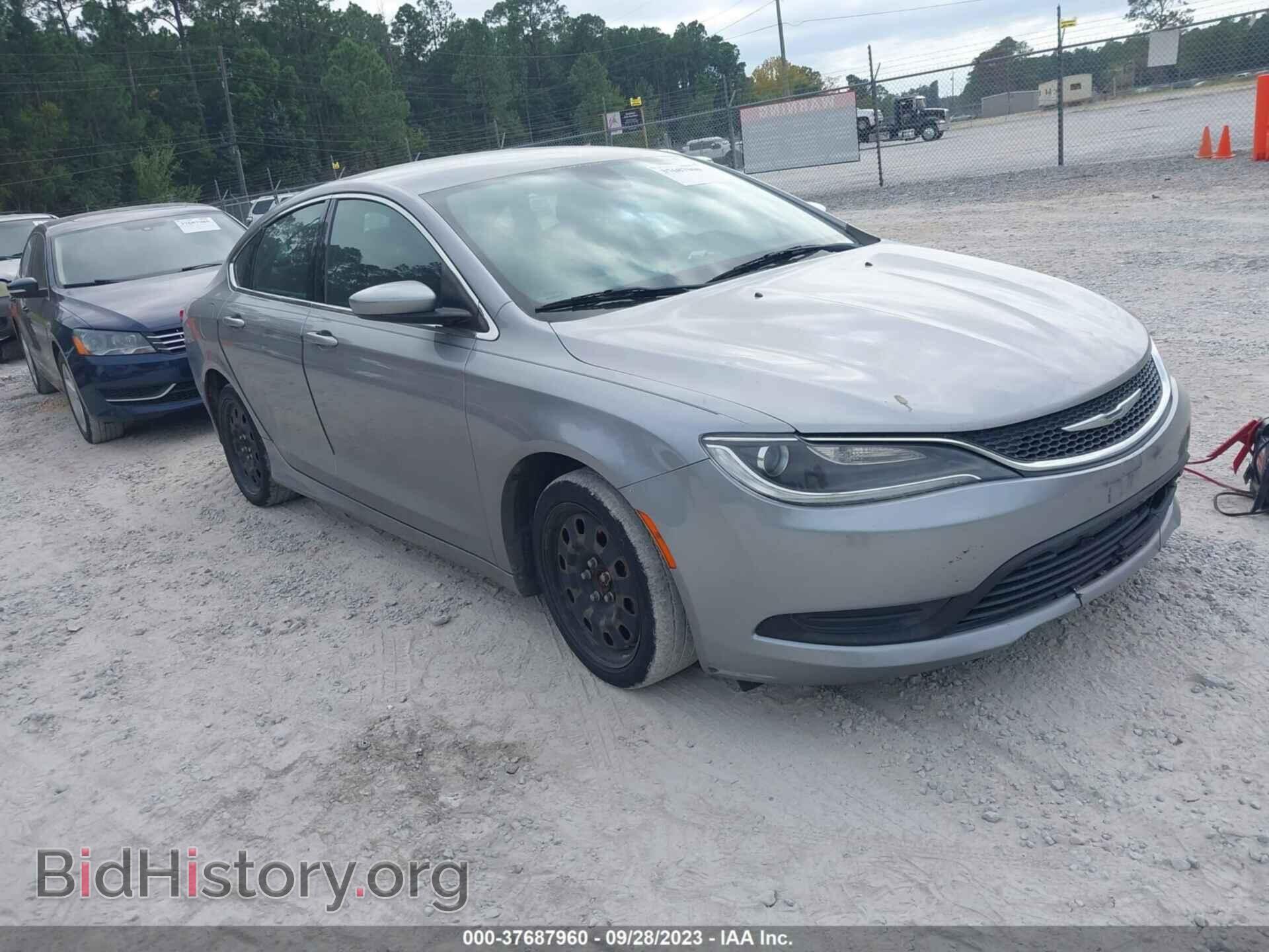 Фотография 1C3CCCFB0GN134121 - CHRYSLER 200 2016