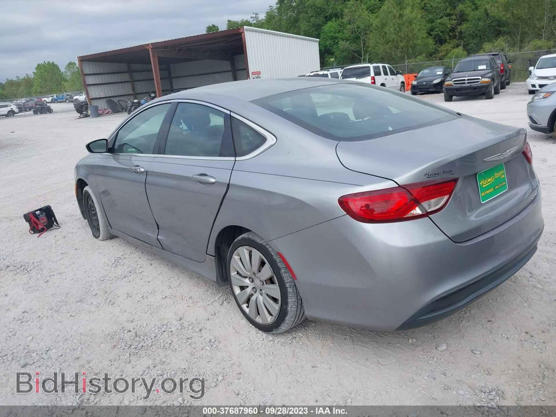 2016 CHRYSLER 200 - VIN: 1C3CCCFB0GN134121 - Фото 3