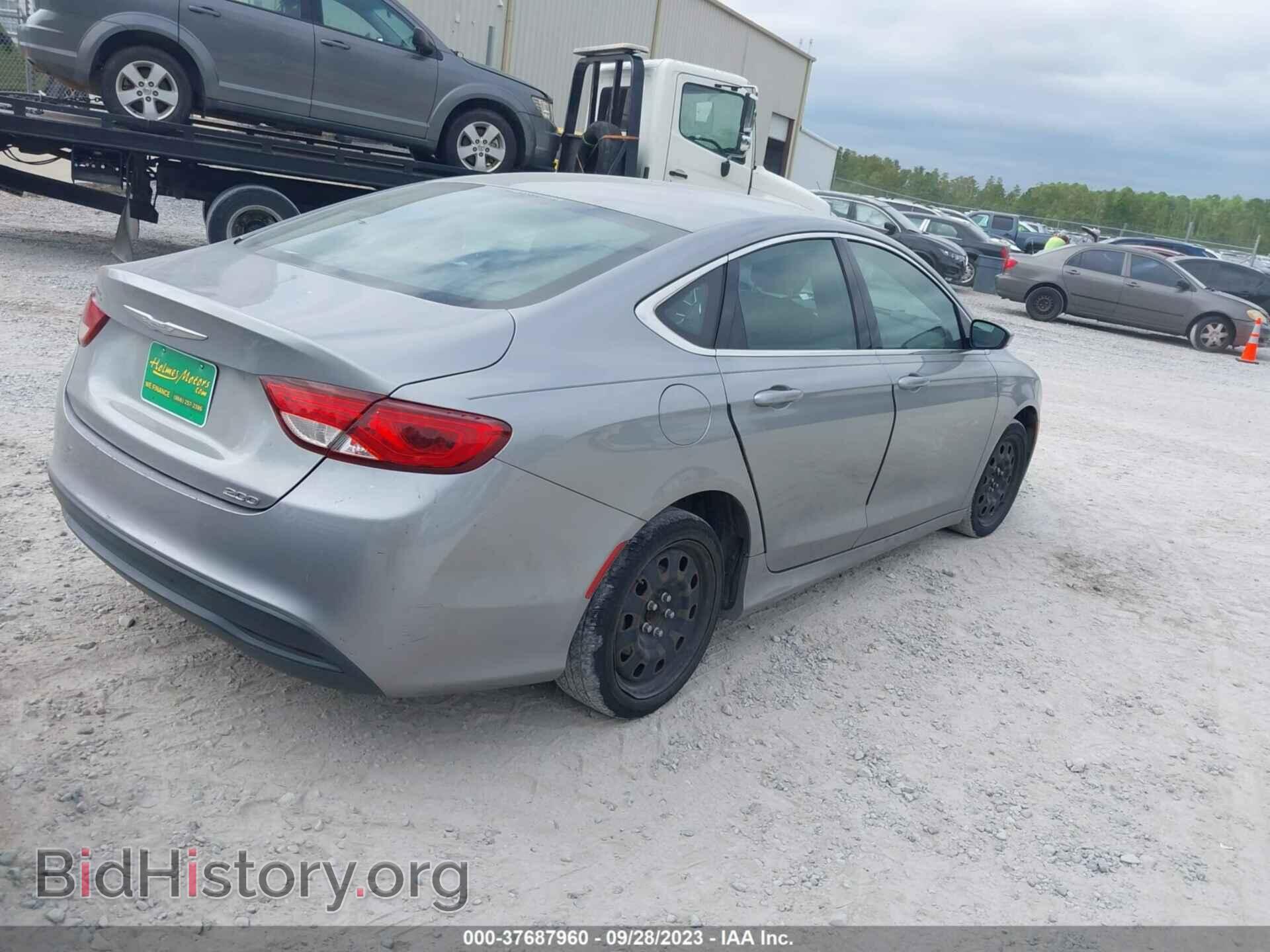 2016 CHRYSLER 200 - VIN: 1C3CCCFB0GN134121 - Фото 4