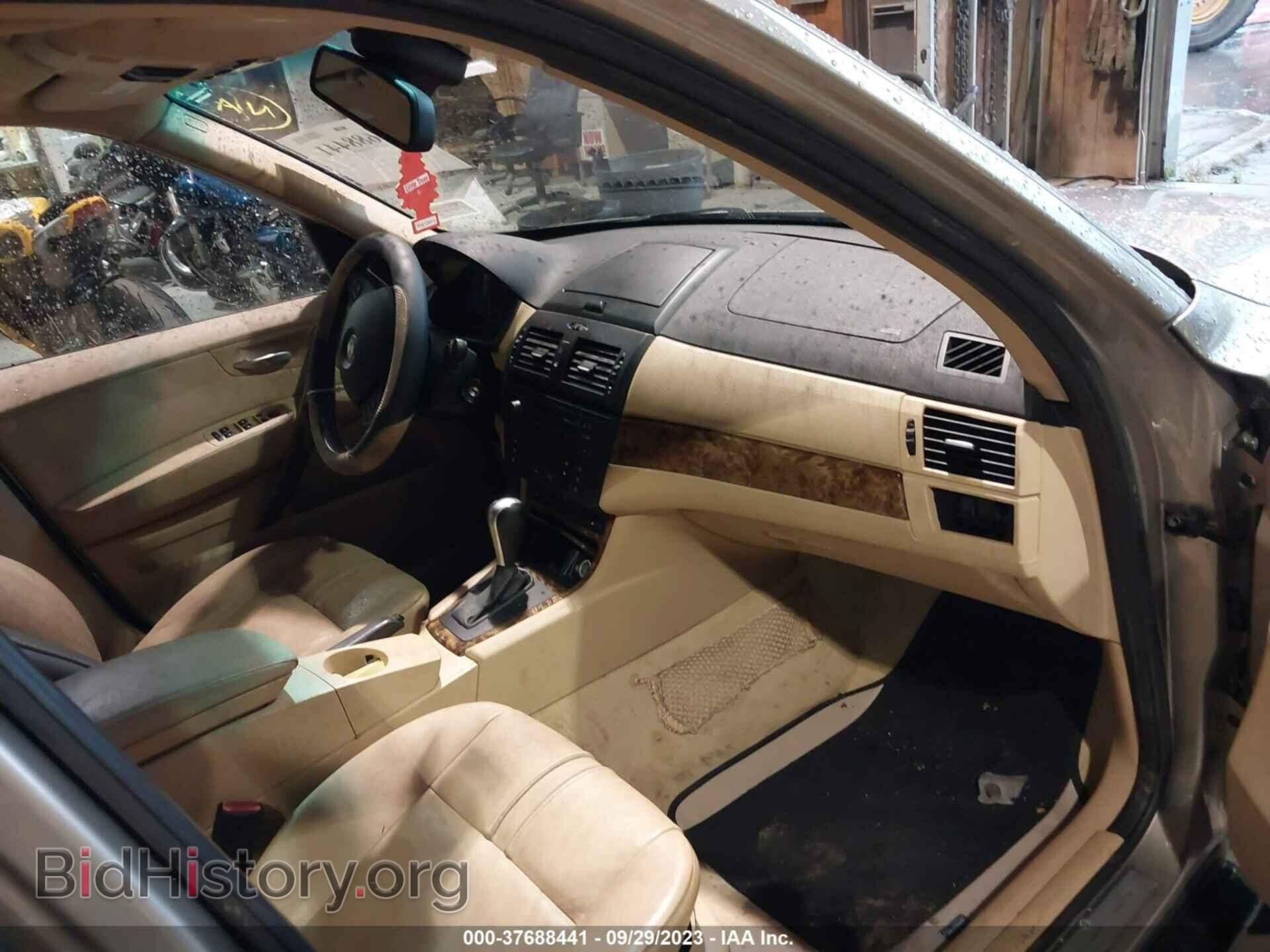 2007 BMW X3 - VIN: WBXPC93457WF19065 - Фото 5