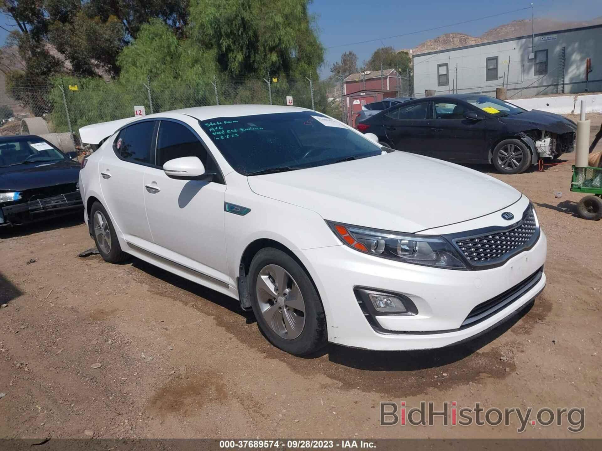 Photo KNAGM4AD1G5096081 - KIA OPTIMA HYBRID 2016