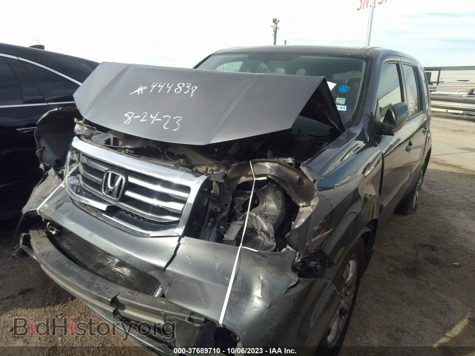 2013 HONDA PILOT - VIN: 5FNYF3H51DB002575 - Фото 2