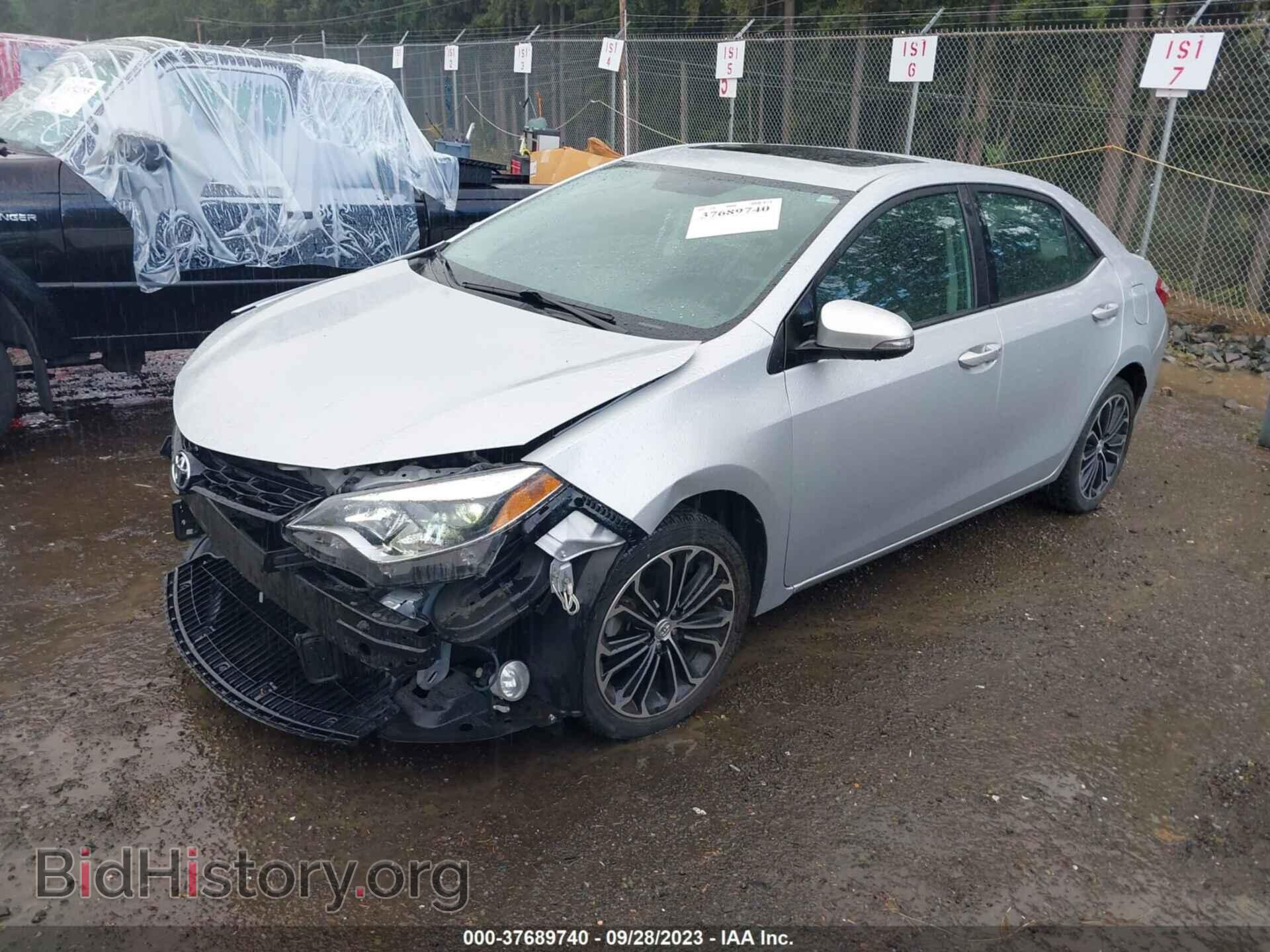 2014 TOYOTA COROLLA - VIN: 2T1BURHEXEC218378 - Photo 2