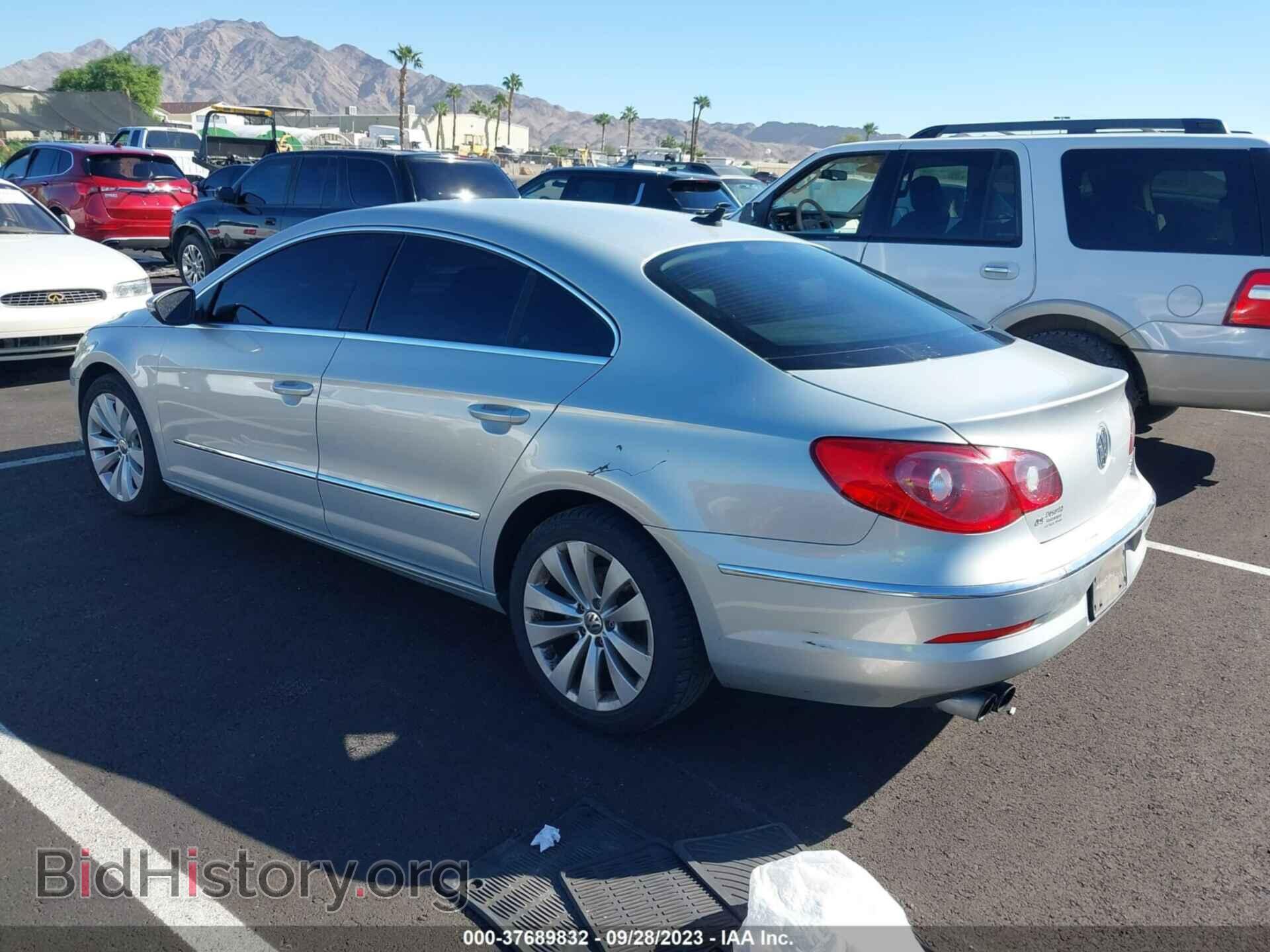 2010 VOLKSWAGEN CC - VIN: WVWML7AN4AE511355 - Фото 3