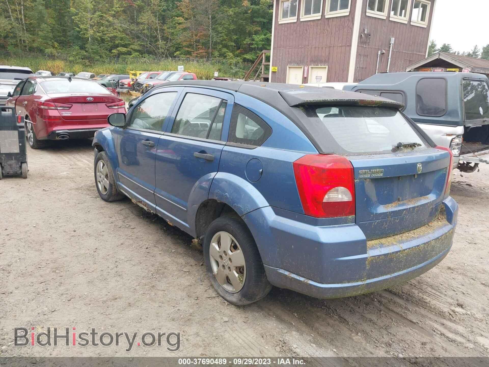 2007 DODGE CALIBER - VIN: 1B3HB28B67D270904 - Фото 3