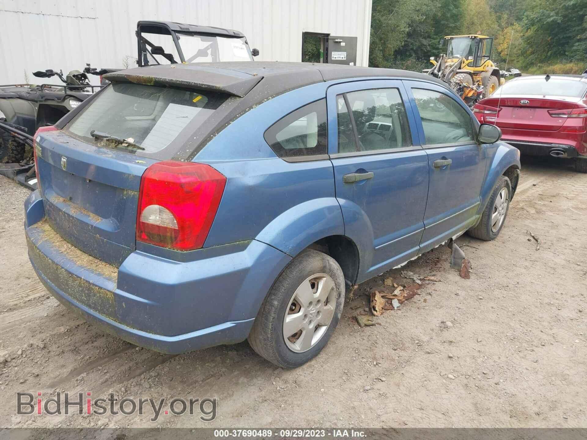 2007 DODGE CALIBER - VIN: 1B3HB28B67D270904 - Фото 4