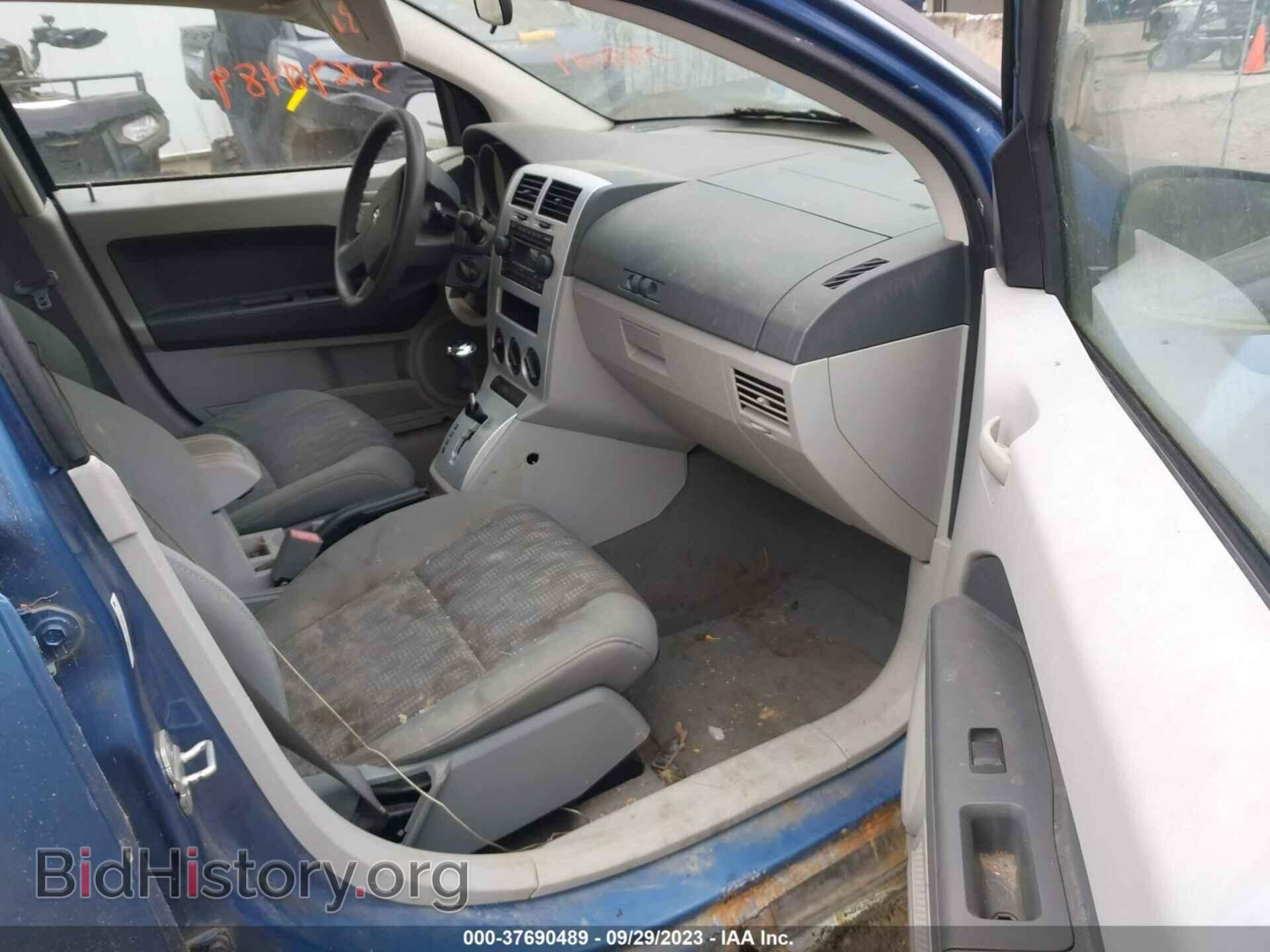 2007 DODGE CALIBER - VIN: 1B3HB28B67D270904 - Фото 5
