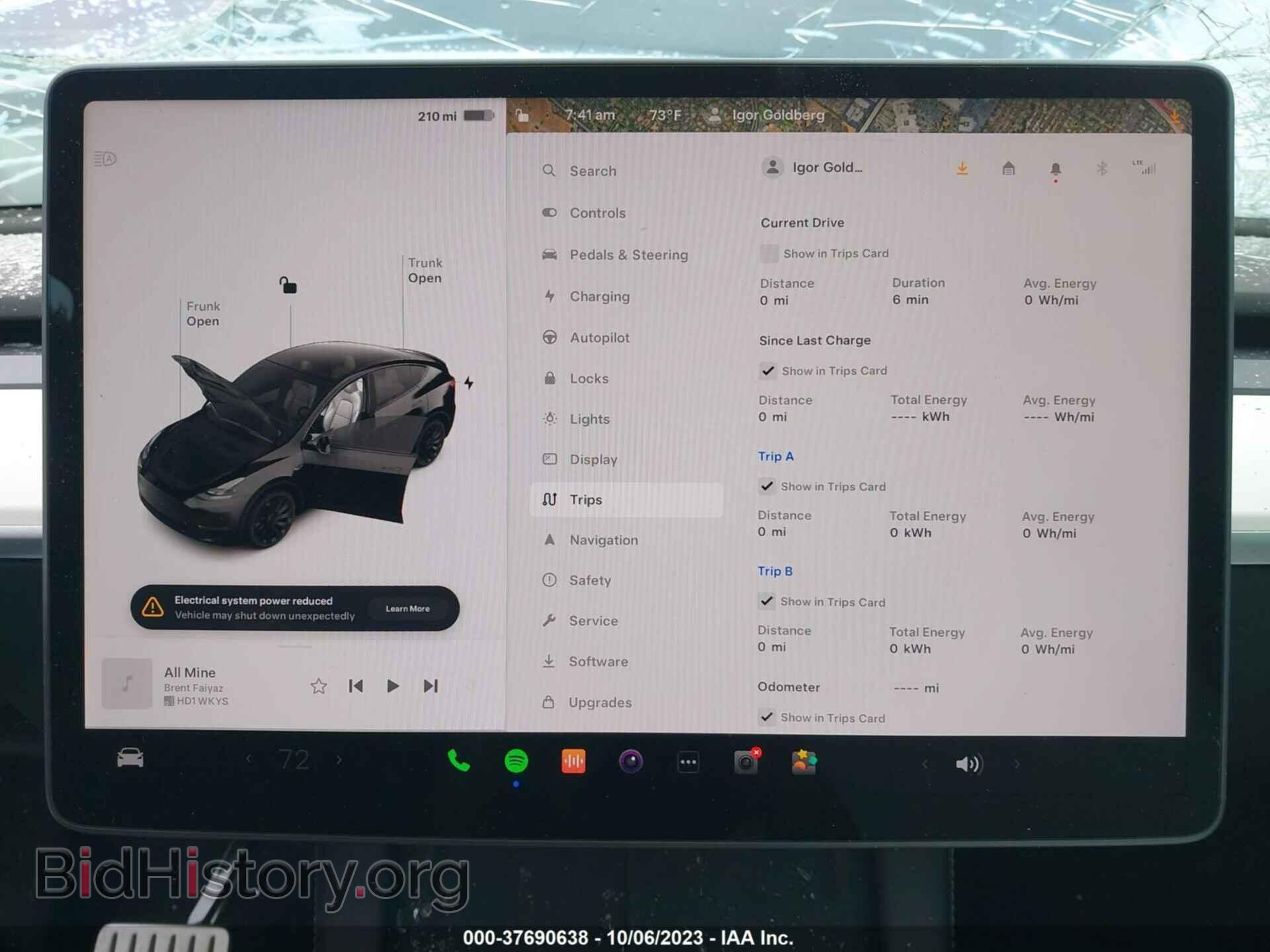 2022 TESLA MODEL Y - VIN: 7SAYGDEF6NF548454 - Фото 7