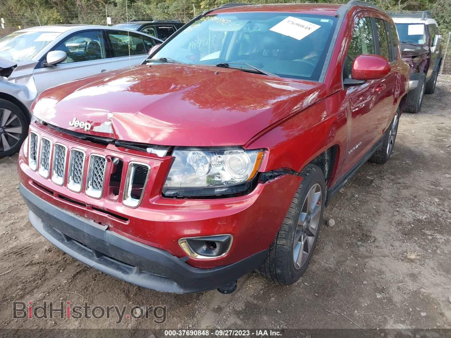 2014 JEEP COMPASS - VIN: 1C4NJDCBXED852198 - Фото 2
