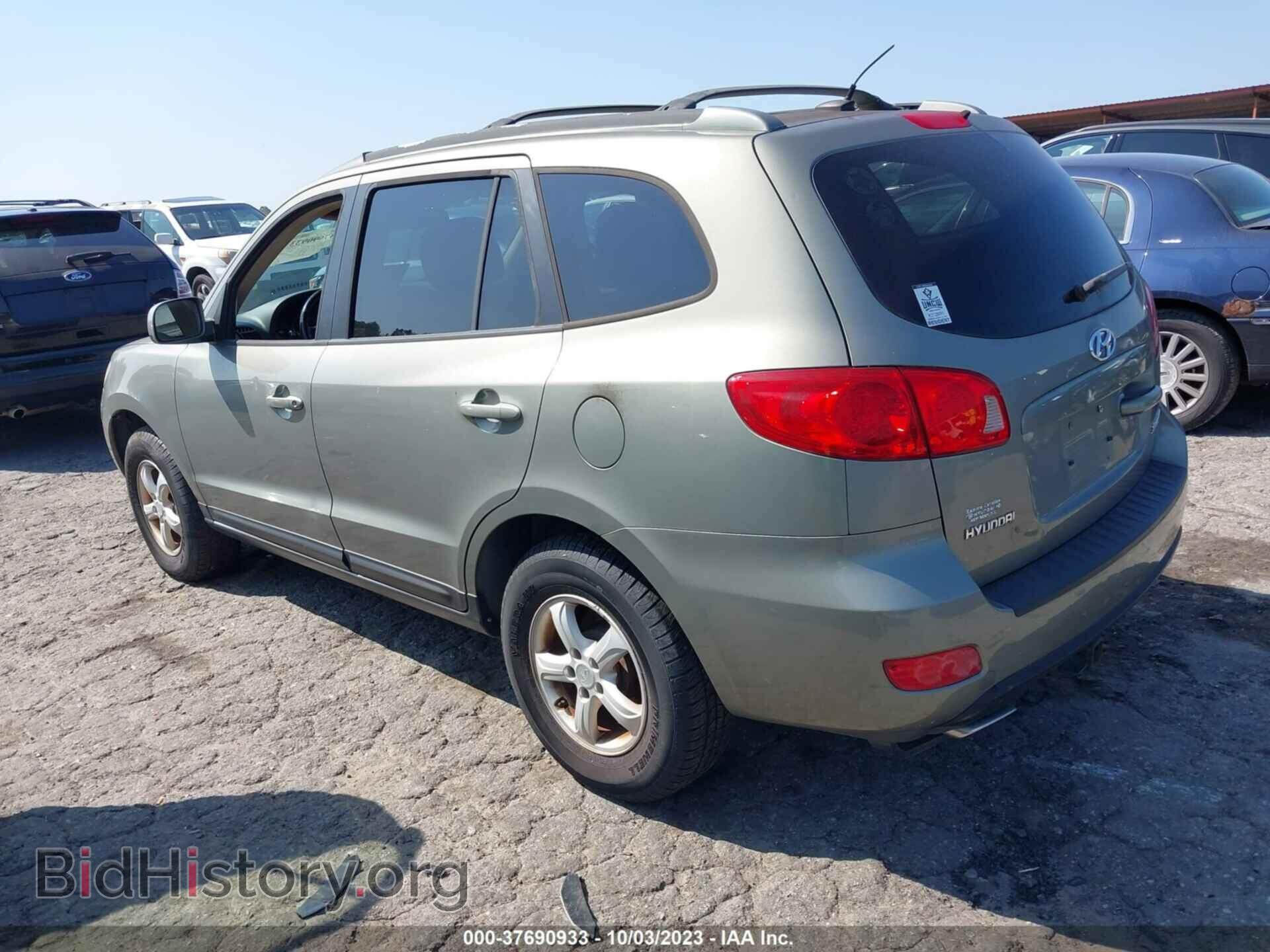 2007 HYUNDAI SANTA FE - VIN: 5NMSG13D17H128038 - Фото 3