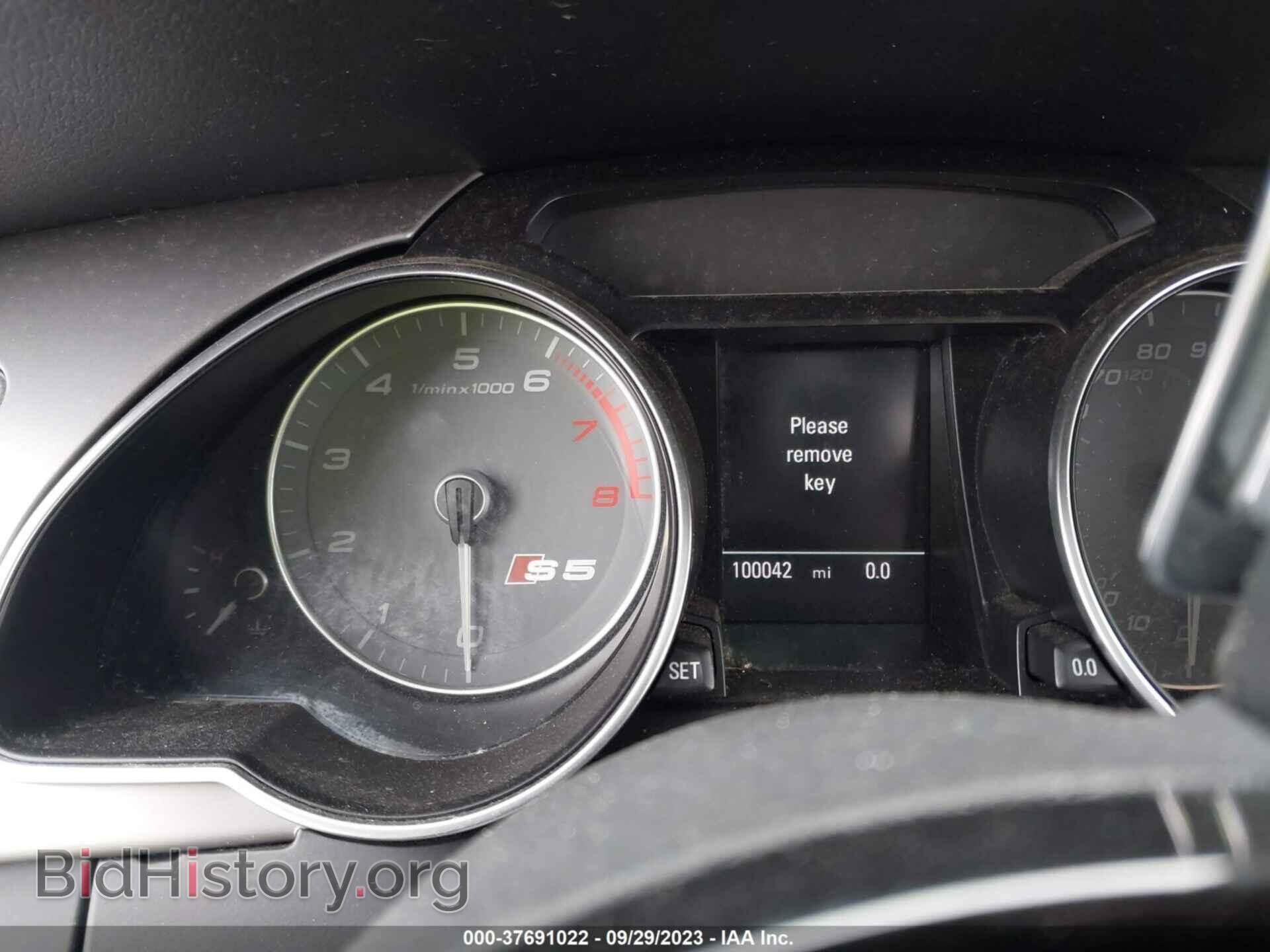 2013 AUDI S5 - VIN: WAUVGAFR0DA040783 - Фото 7