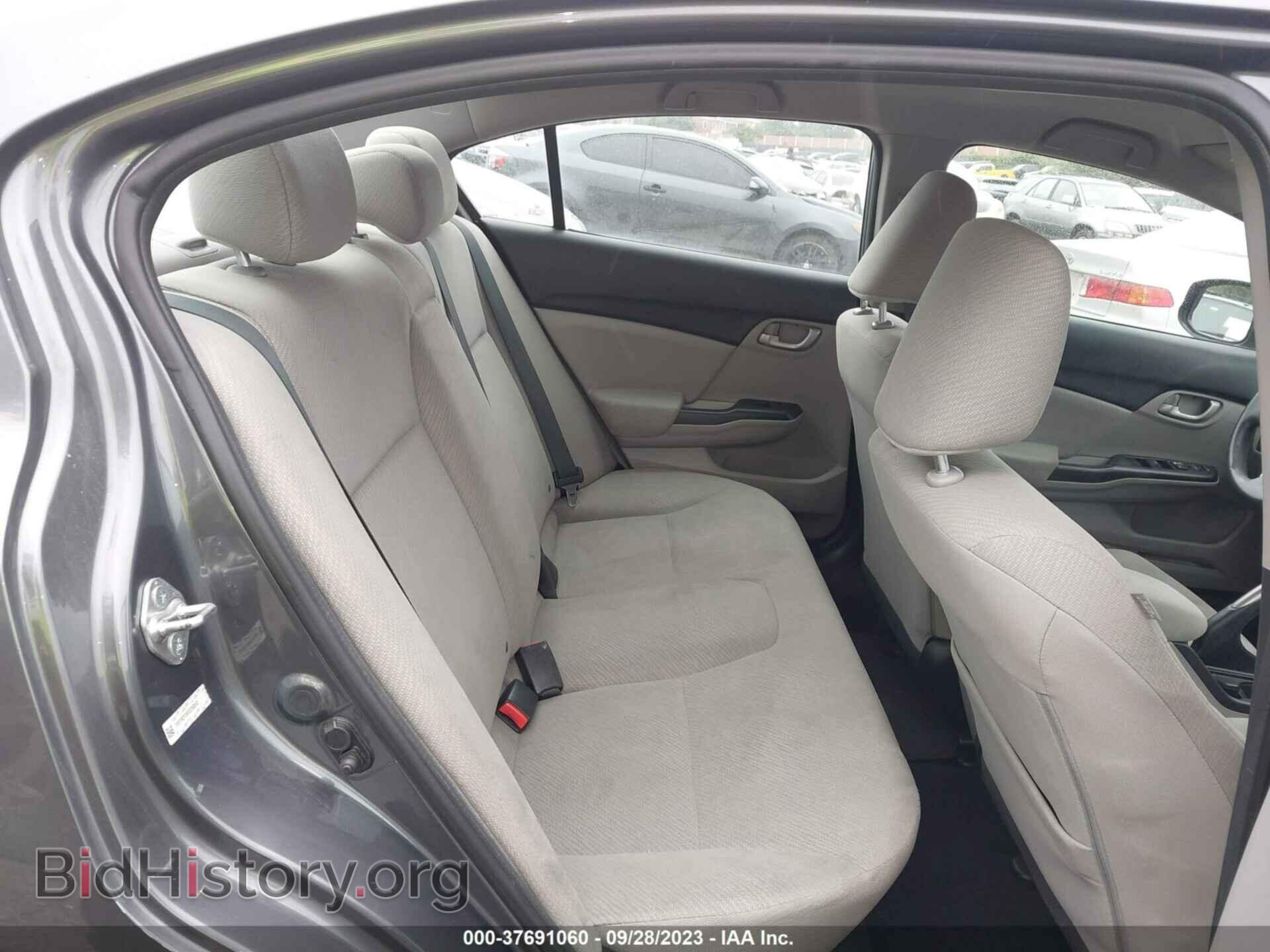 2013 HONDA CIVIC - VIN: 19XFB2F59DE260042 - Фото 8
