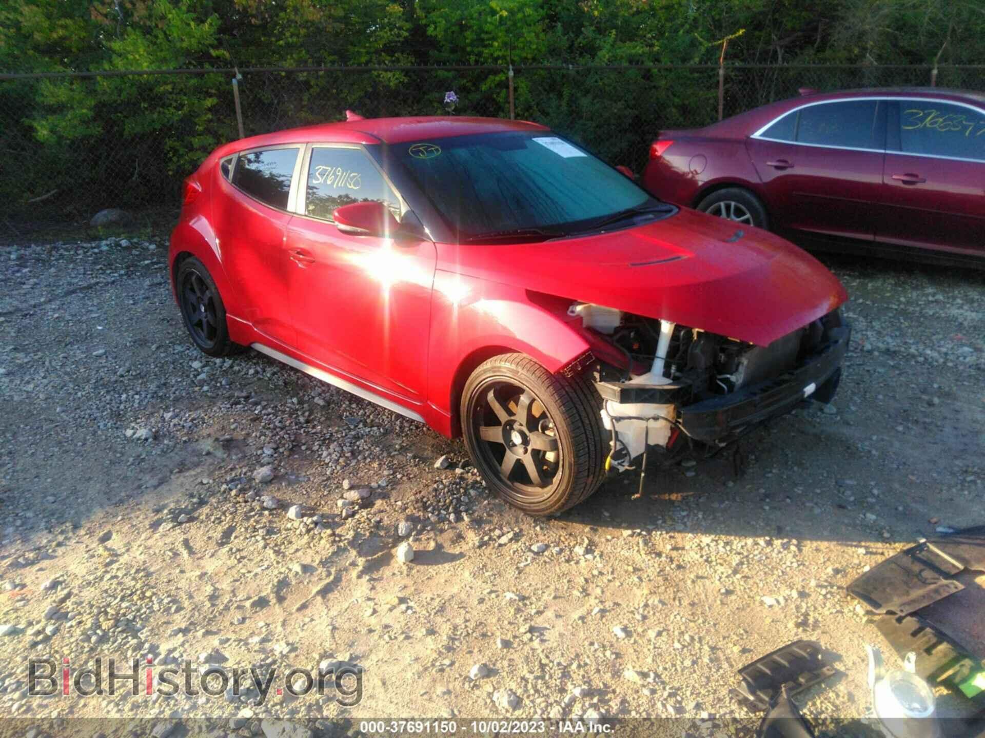 Photo KMHTC6AE5DU152898 - HYUNDAI VELOSTER 2013