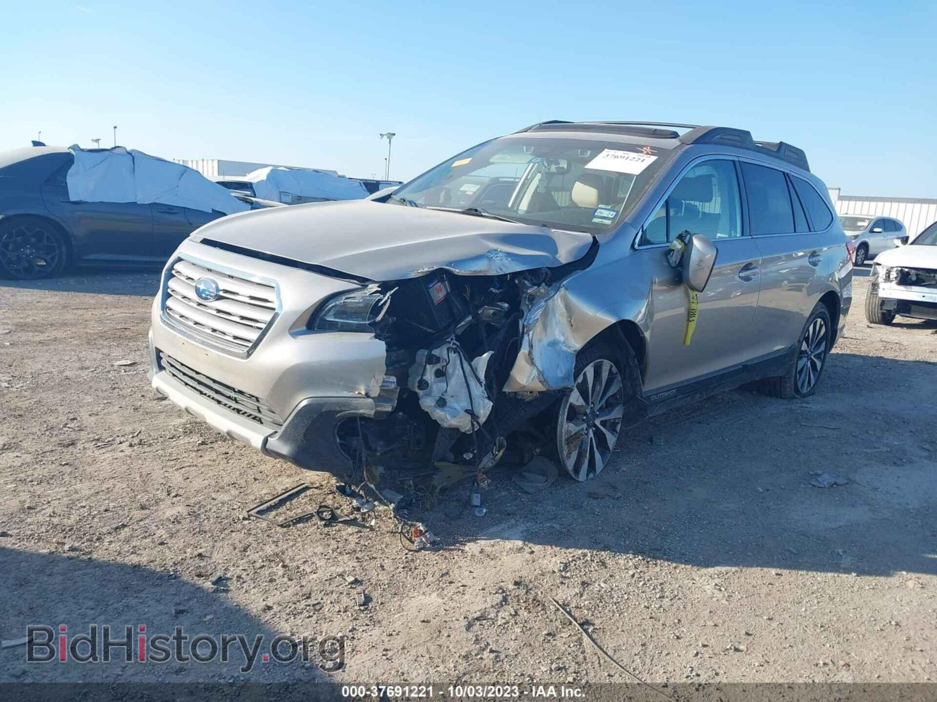 2015 SUBARU OUTBACK - VIN: 4S4BSENC3F3255506 - Фото 2