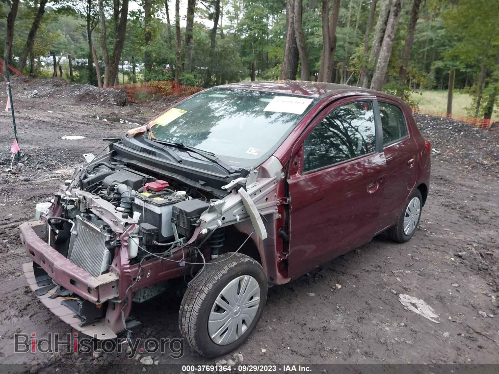 2019 MITSUBISHI MIRAGE - VIN: ML32A3HJXKH012829 - Фото 2
