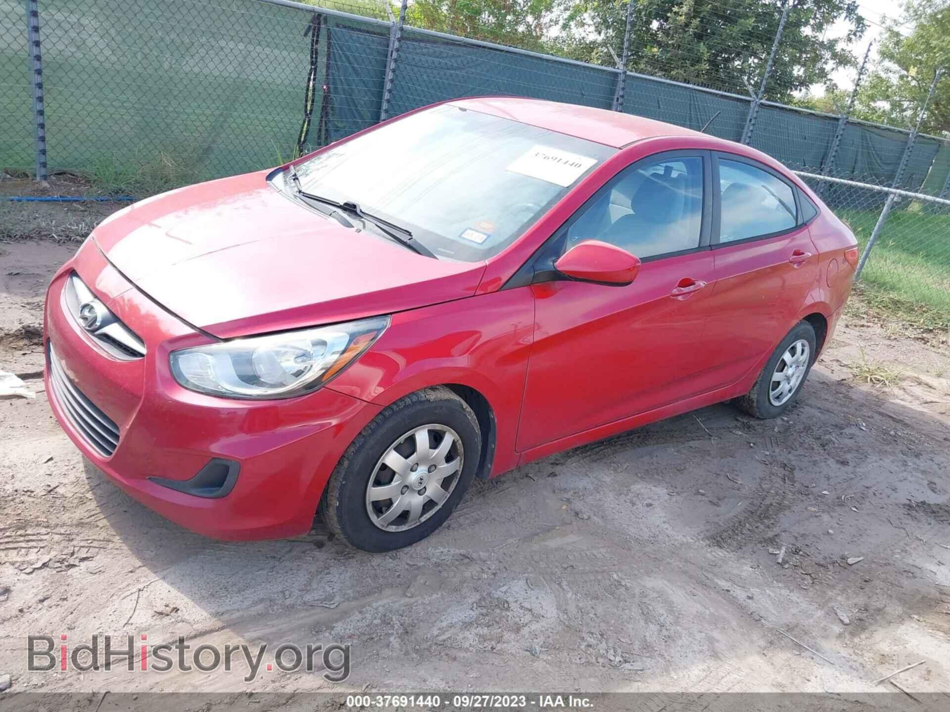 2014 HYUNDAI ACCENT - VIN: KMHCT4AE7EU716444 - Фото 2