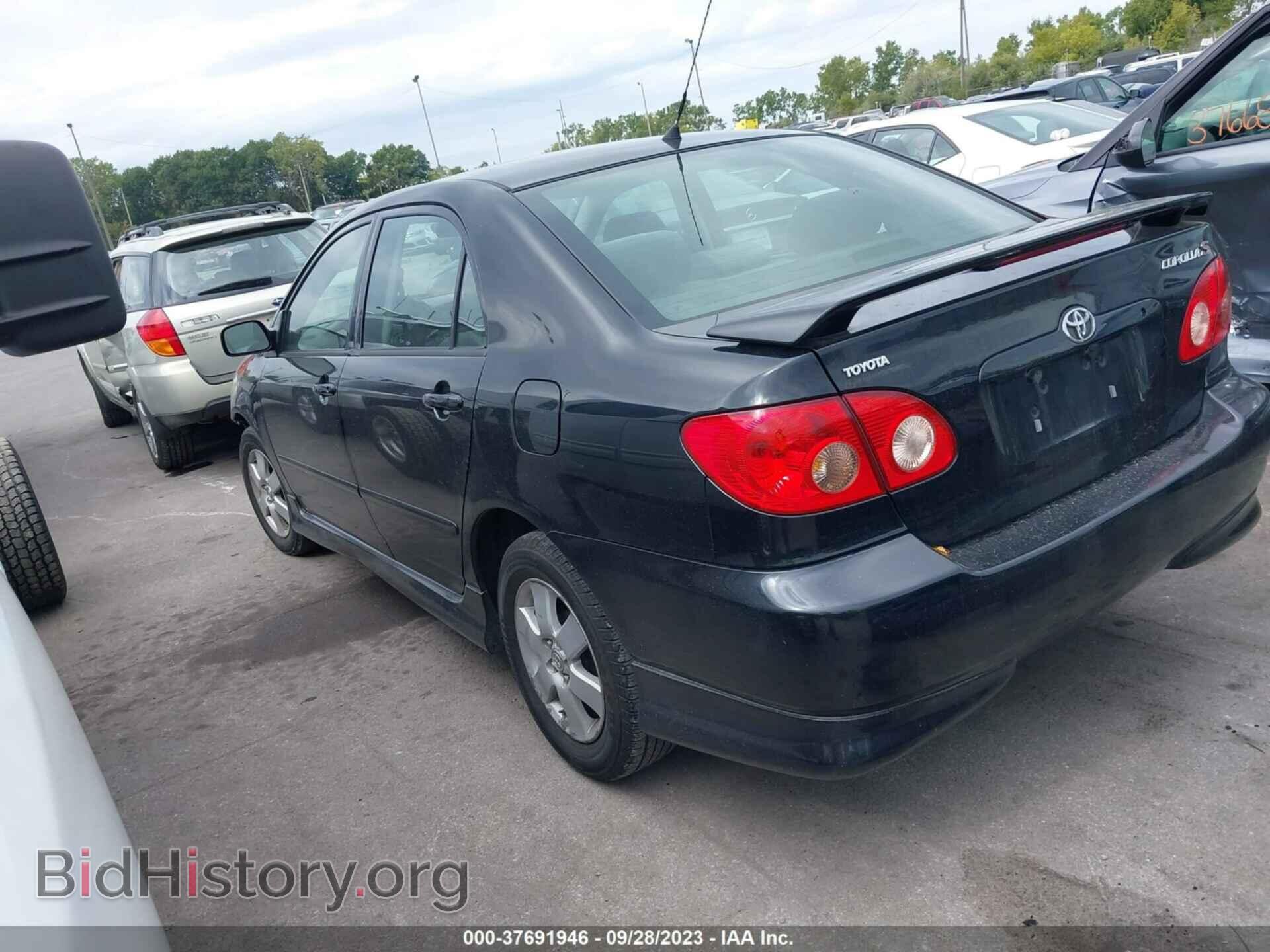 2008 TOYOTA COROLLA - VIN: 2T1BR32E68C876825 - Фото 3