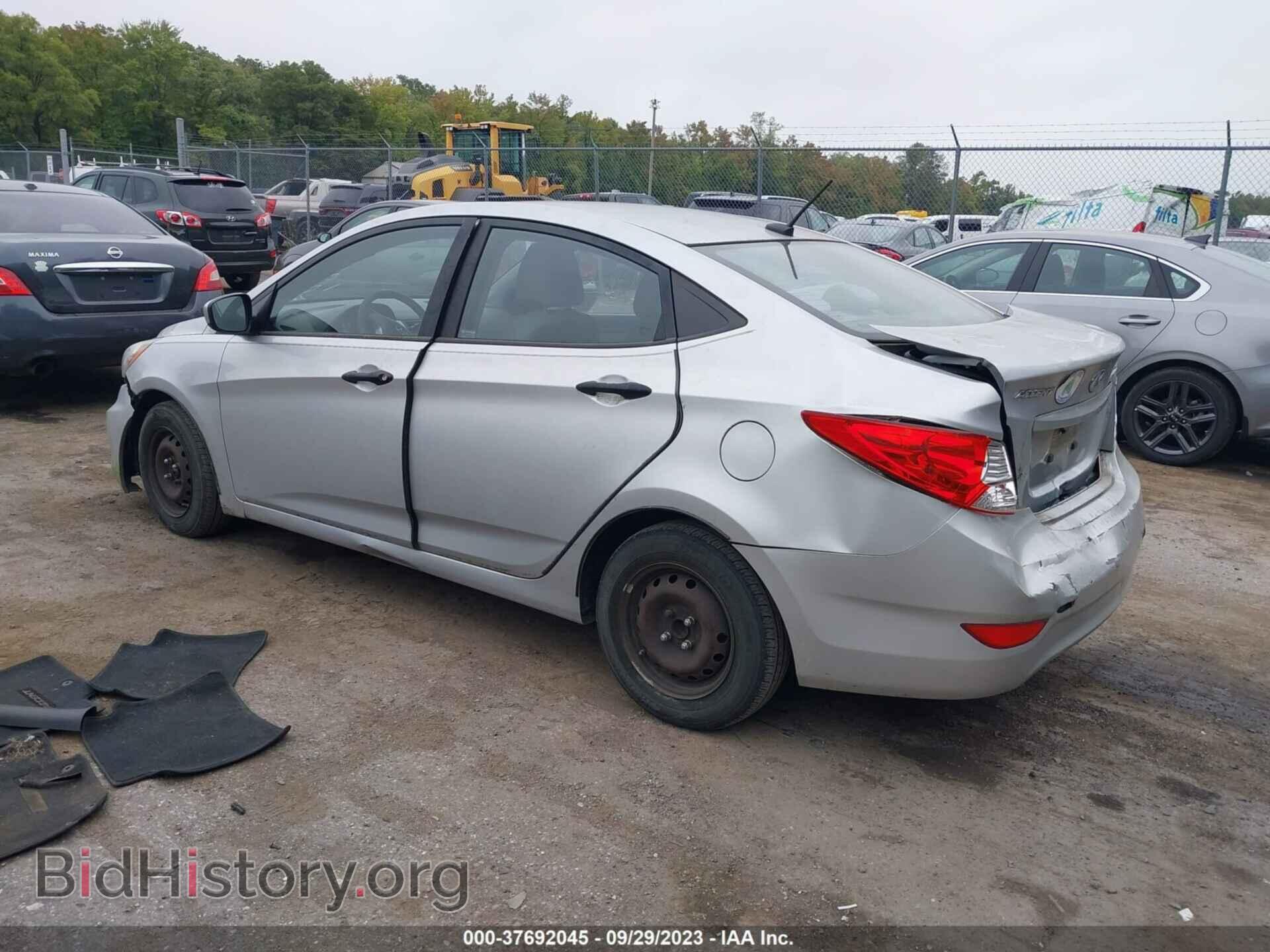 2012 HYUNDAI ACCENT - VIN: KMHCT4AE3CU083437 - Фото 3